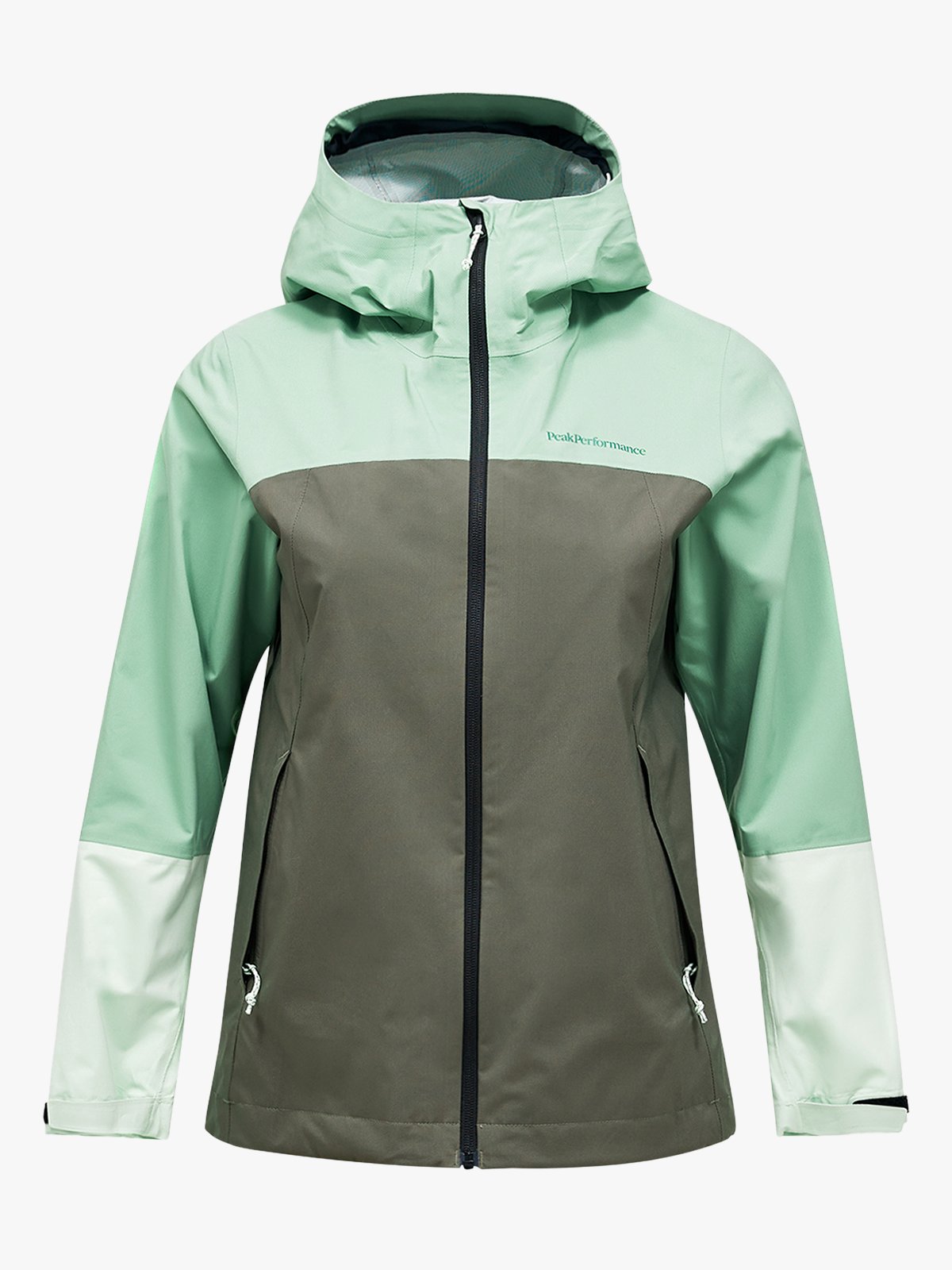 Peak Performance Trail Hipe Shell Jacket Peppermint / Pine Needle