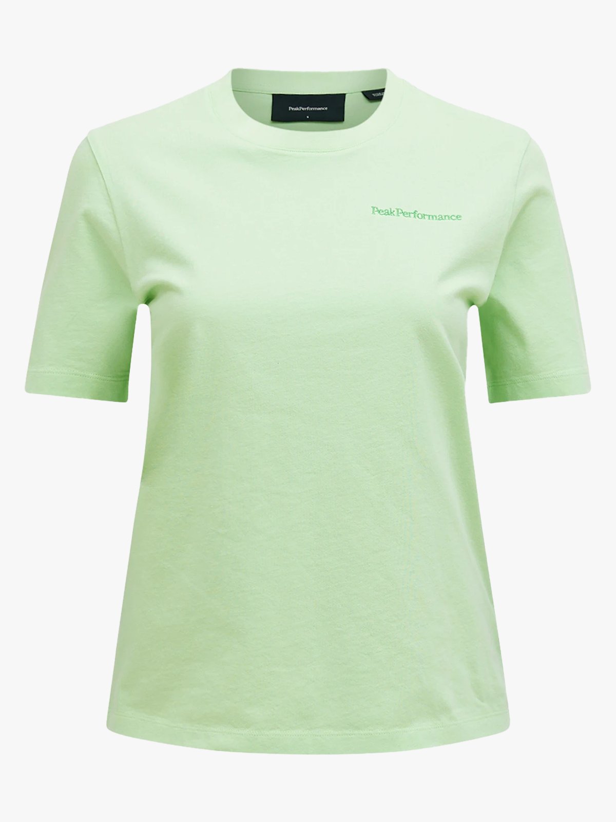 Peak Performance Original Small Logo Tee Vivid Green