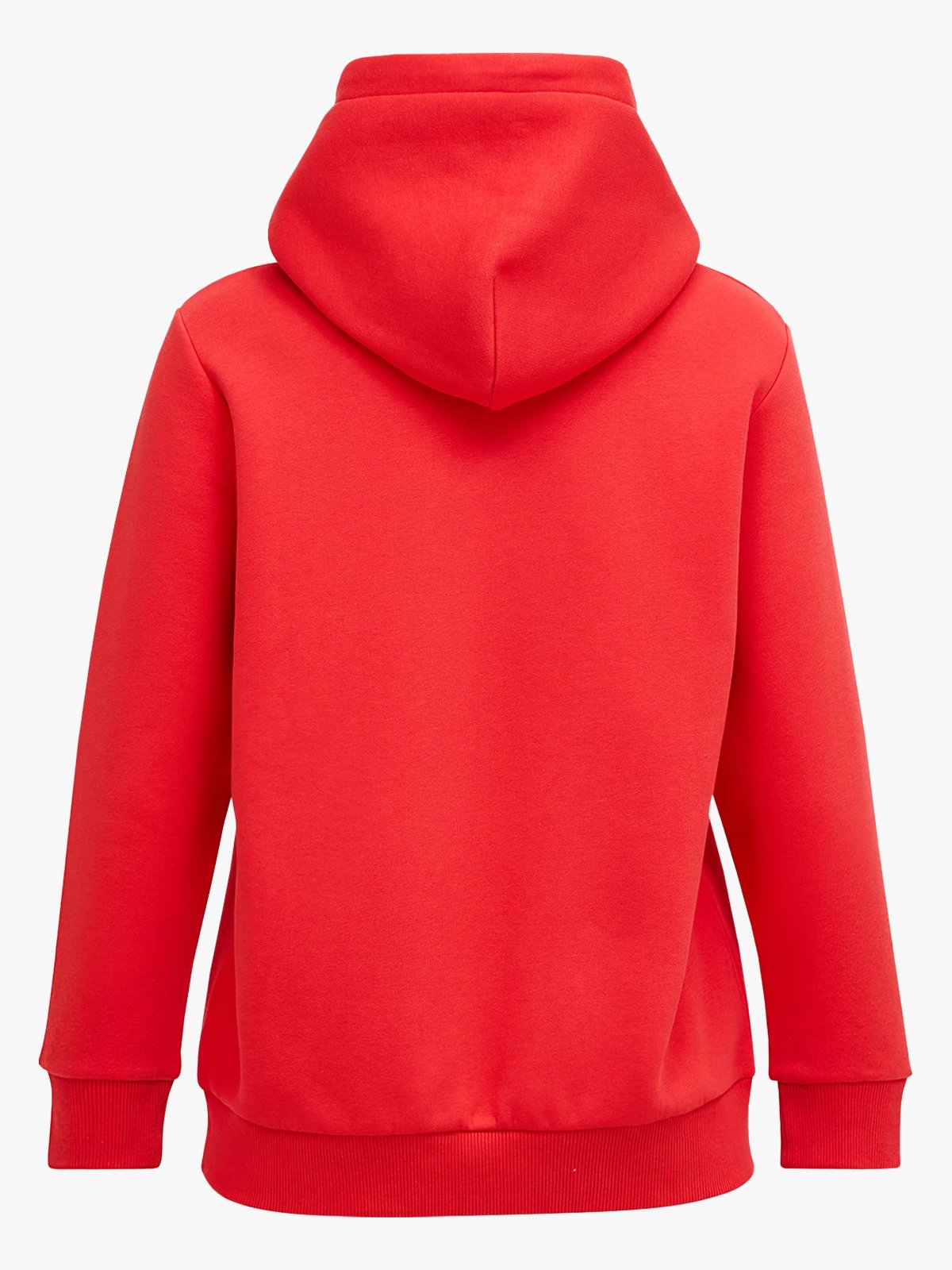 Peak Performance Original Small Logo Hood Brilliant Red