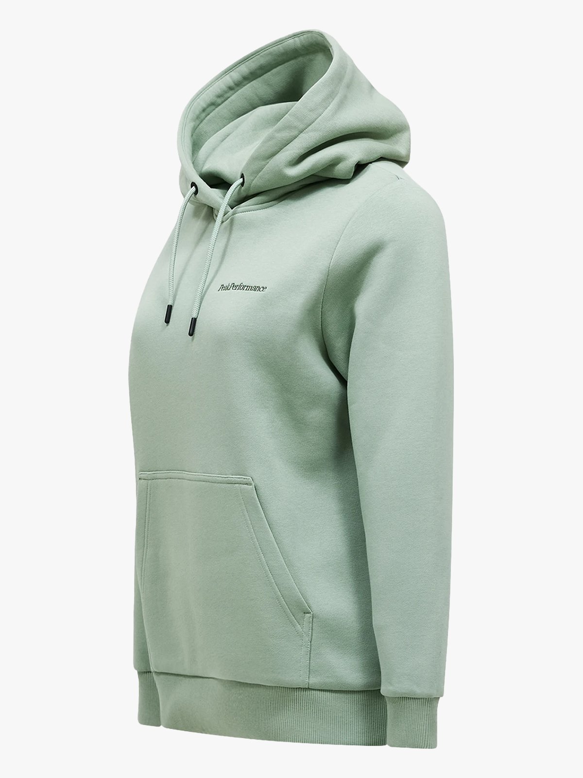 Peak Performance Original Small Logo Hood Green Valley