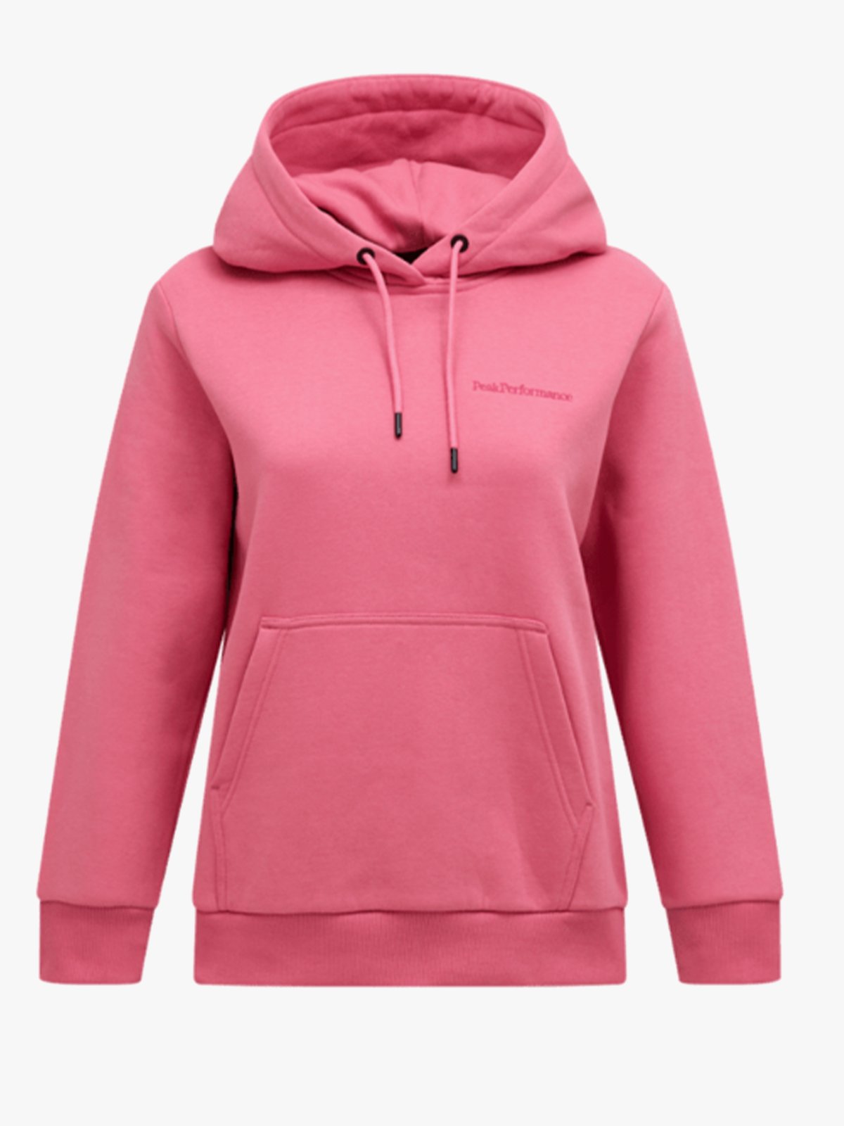 Peak Performance Original Small Logo Hood Mountain Blush