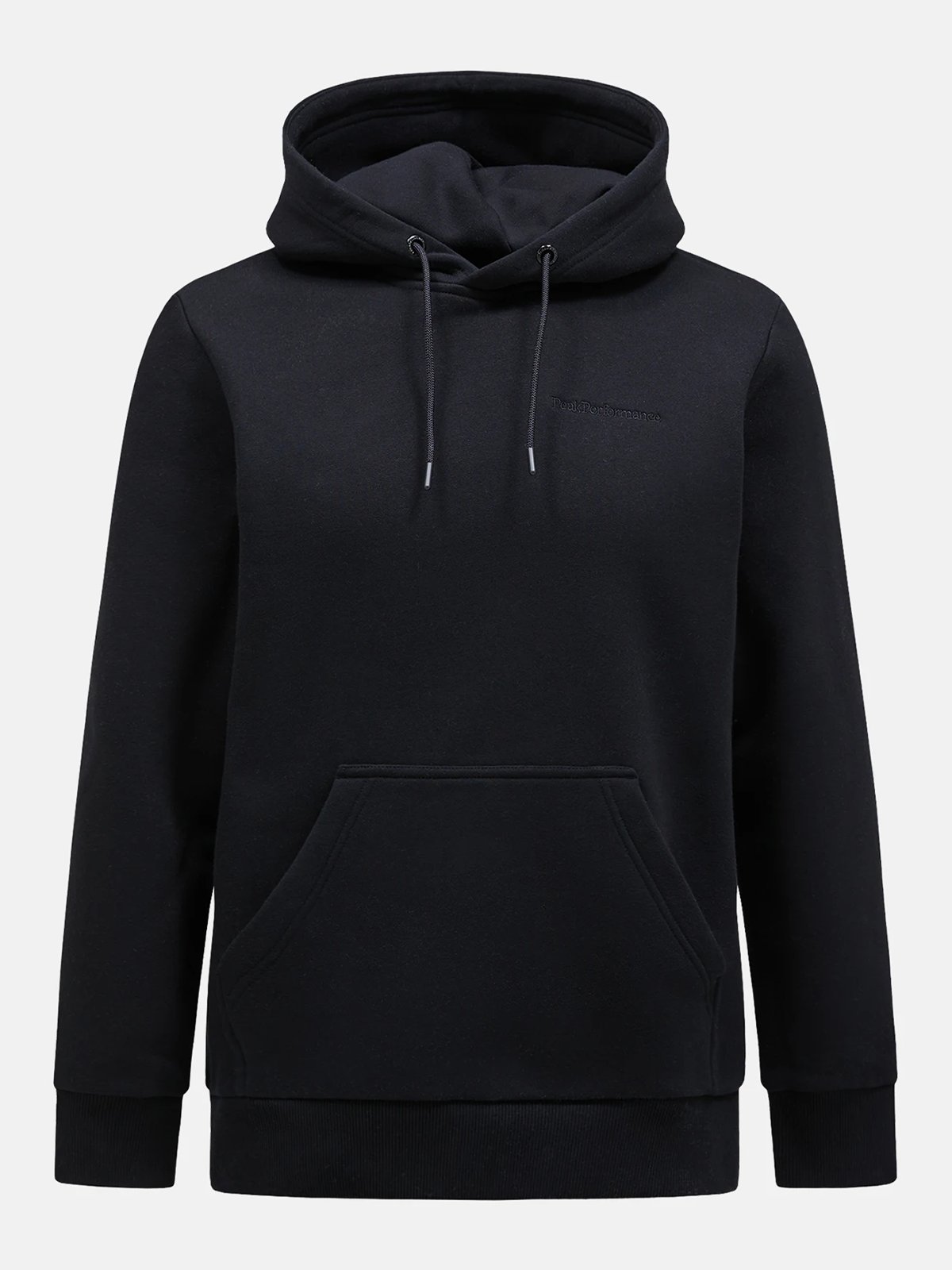 Peak Performance M Original Small Logo Hood BLACK