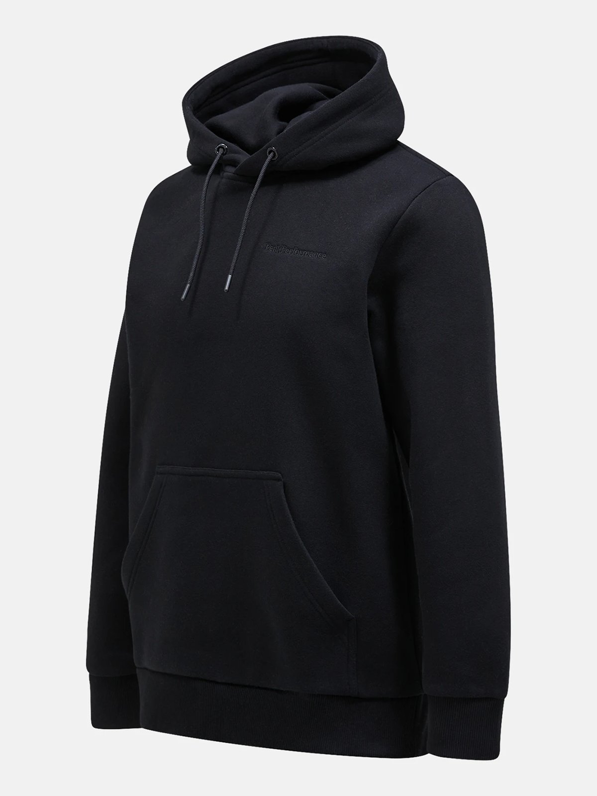 Peak Performance M Original Small Logo Hood BLACK