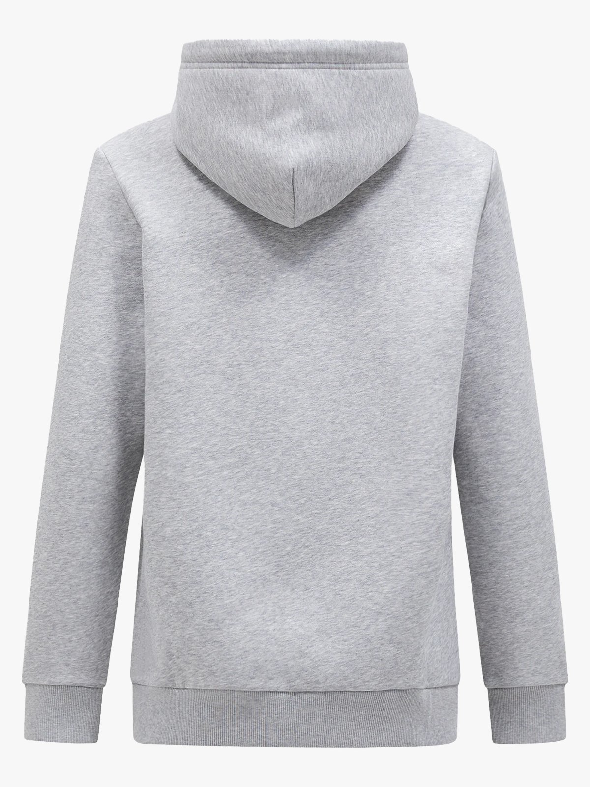 Peak Performance M Original Small Logo Hood MED GREY MELANGE