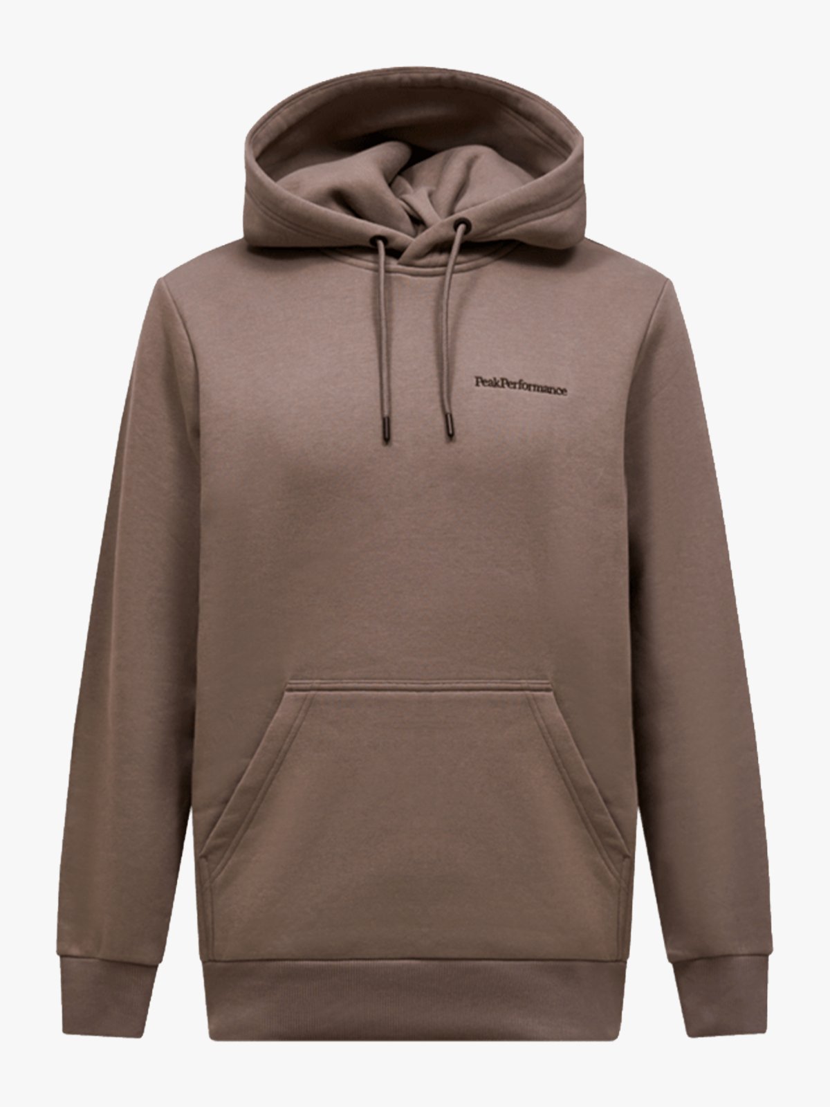 Peak Performance M Original Small Logo Hood Terrain Tan