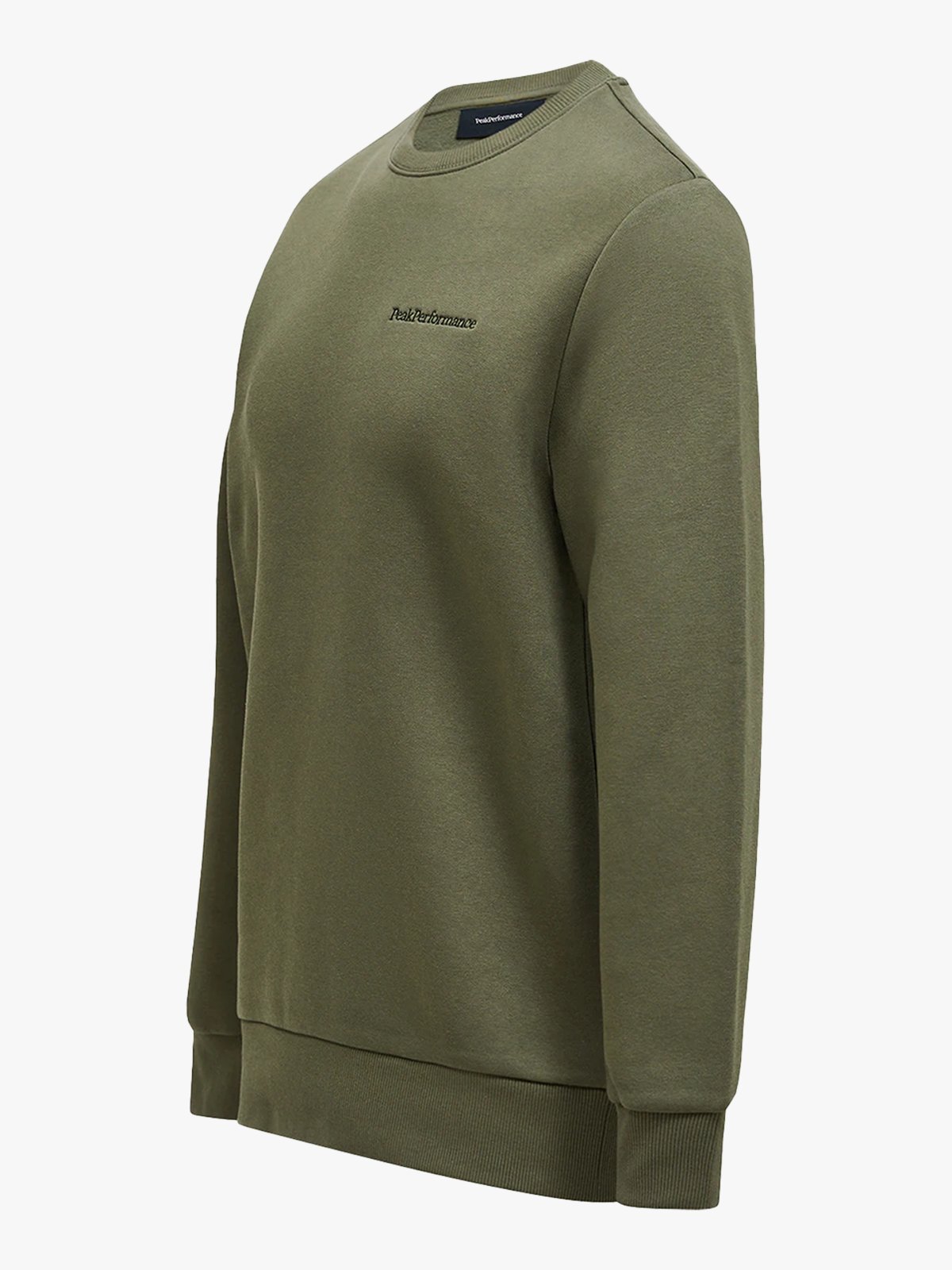 Peak Performance Original Small Logo Crew PINE NEEDLE