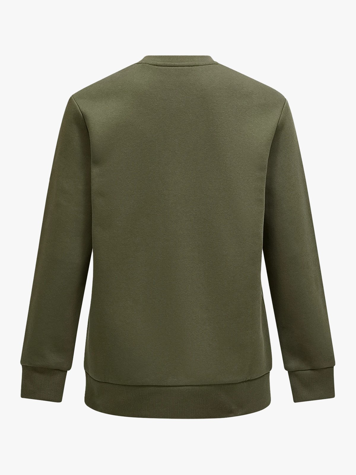Peak Performance Original Small Logo Crew PINE NEEDLE