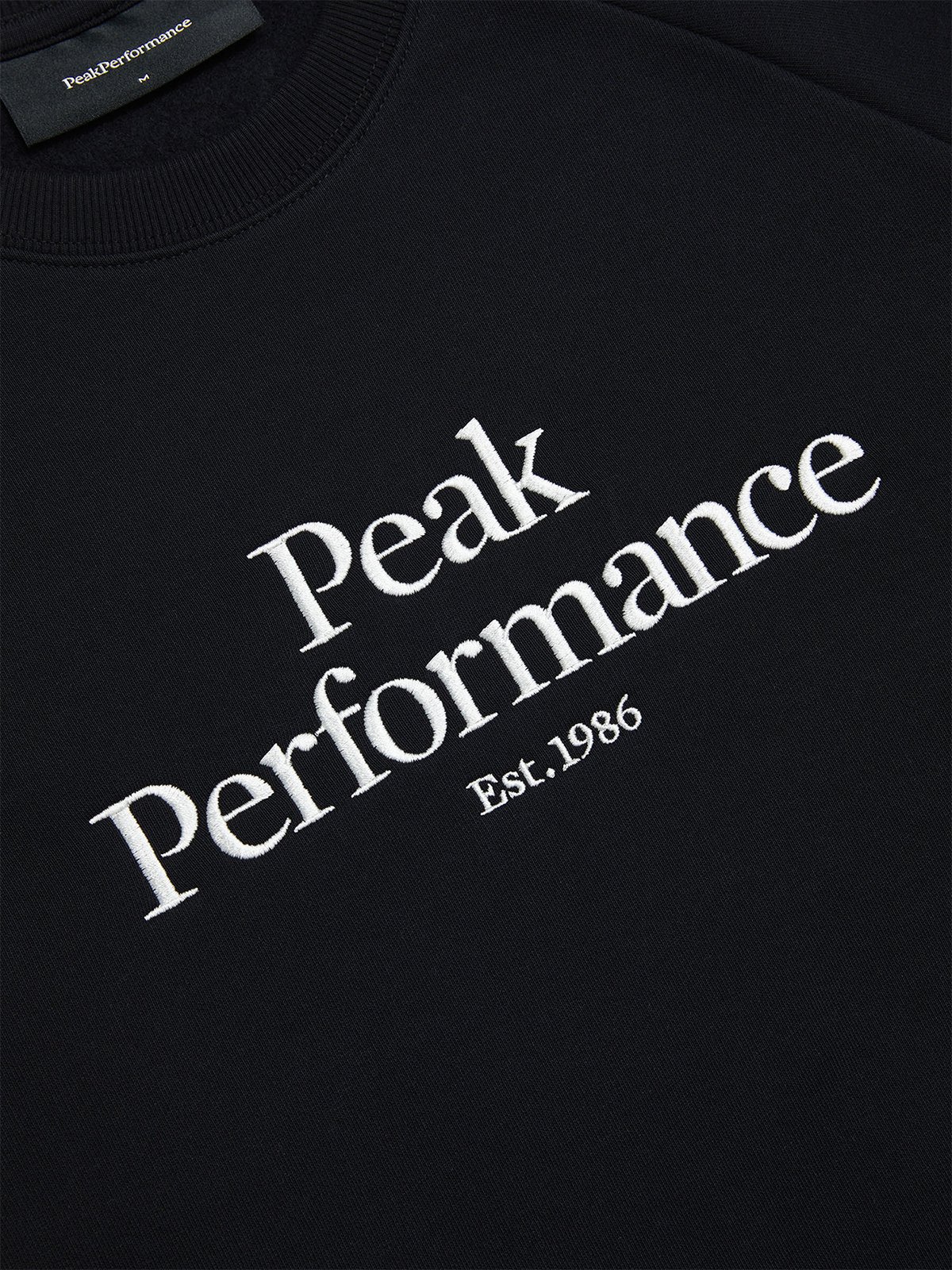 Peak Performance M Original Crew Black (050)