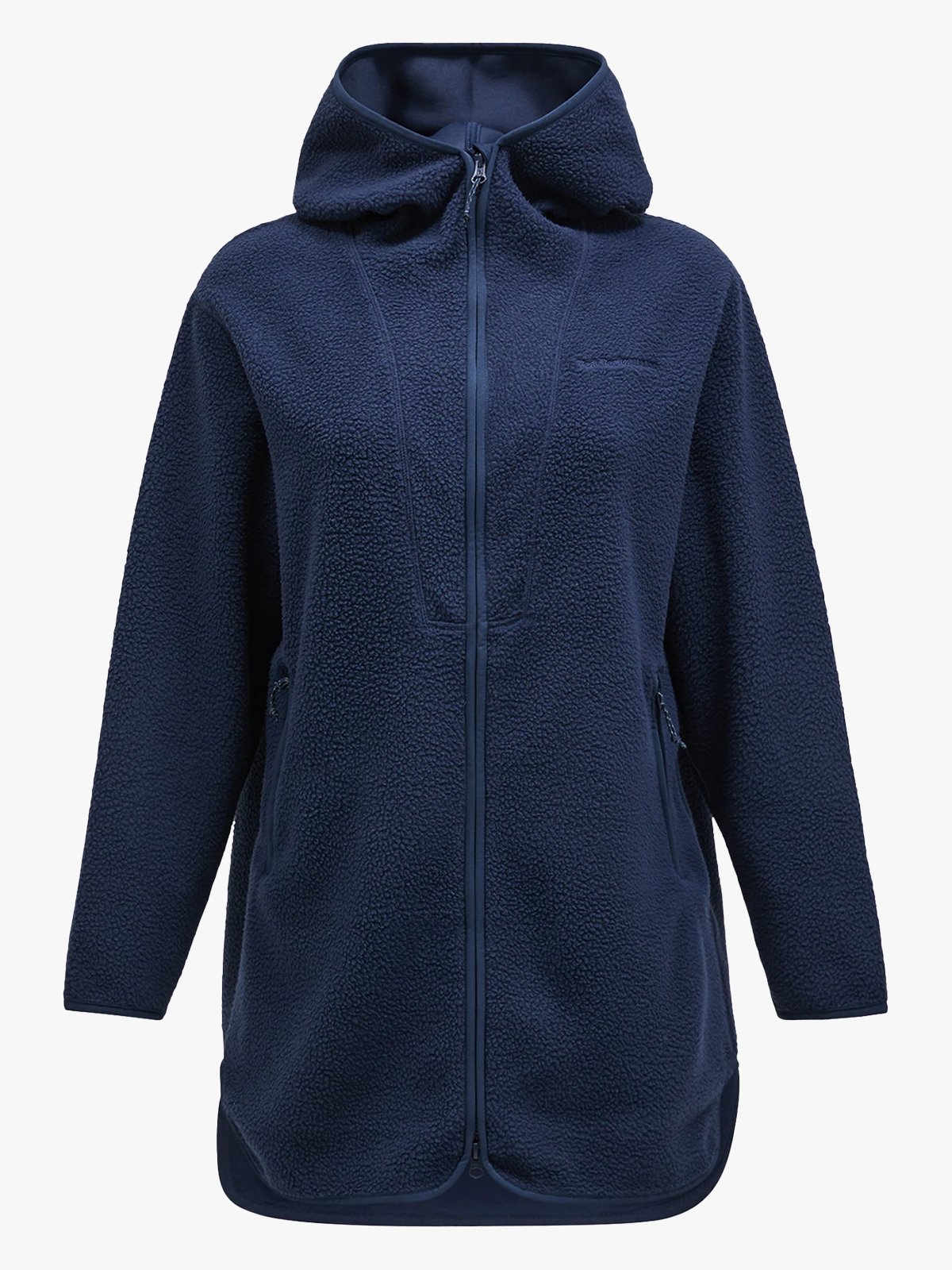 Peak Performance Pile Long Zip Blue shadow (2n3)
