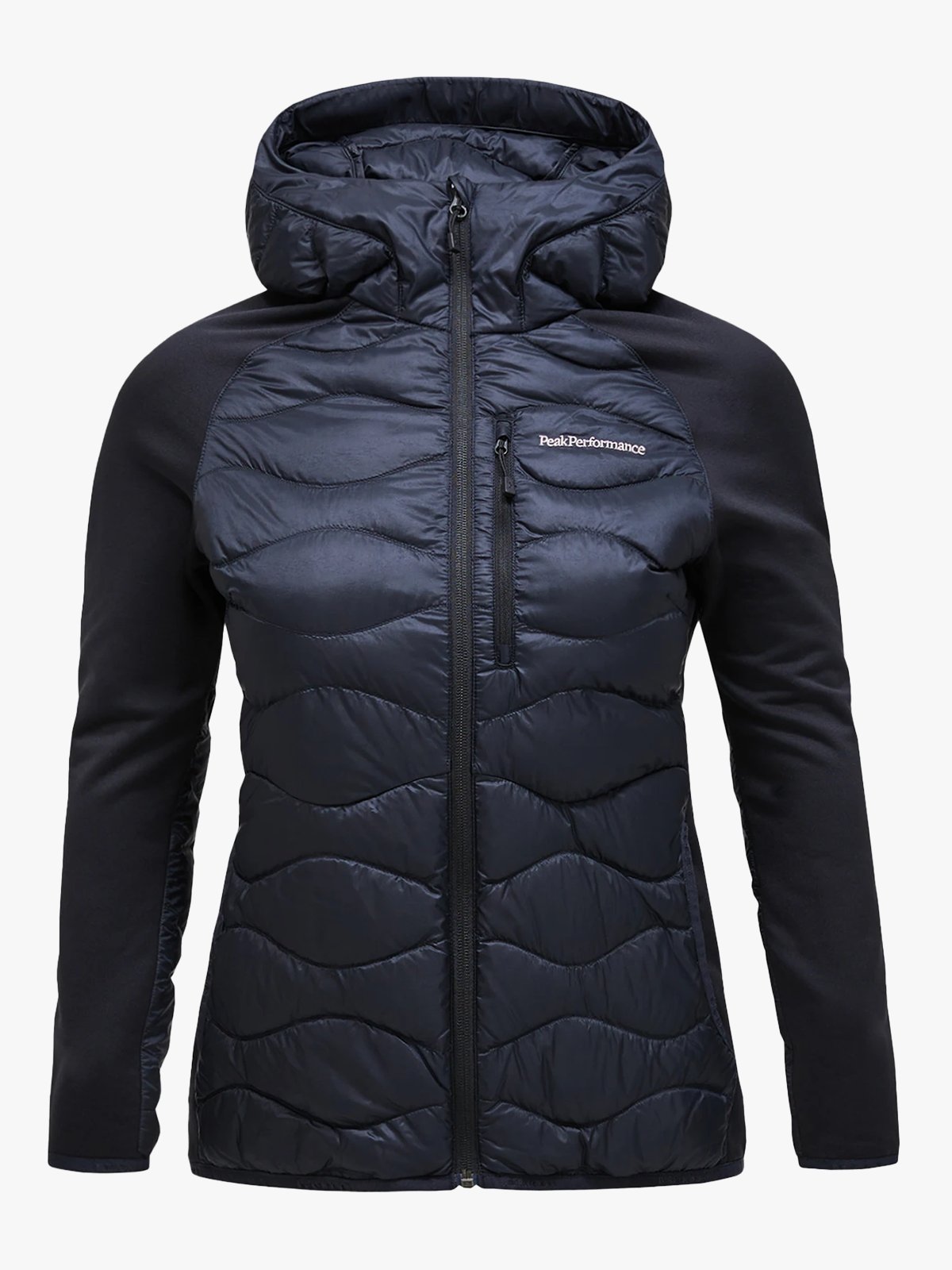 Peak Performance Helium Down Hybrid Hood Women BLACK