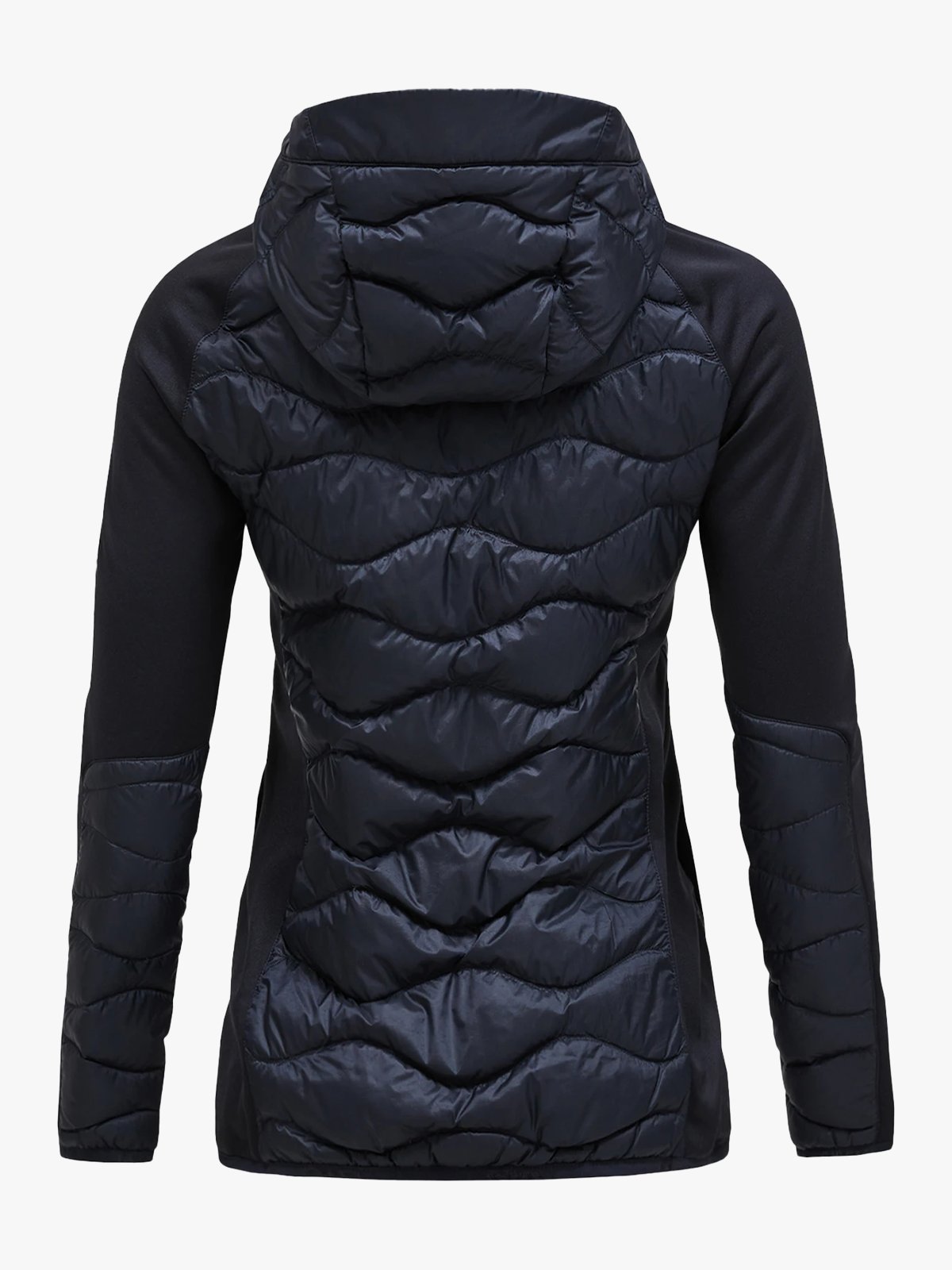 Peak Performance Helium Down Hybrid Hood Women BLACK