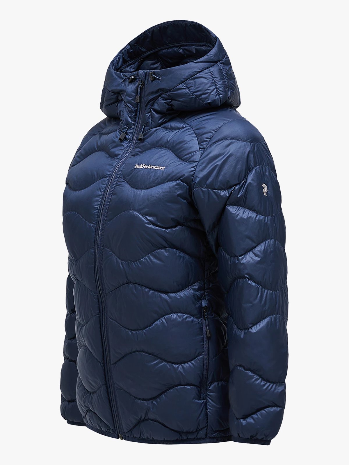 Peak Performance Helium Down Hood Jacket Women BLUE SHADOW