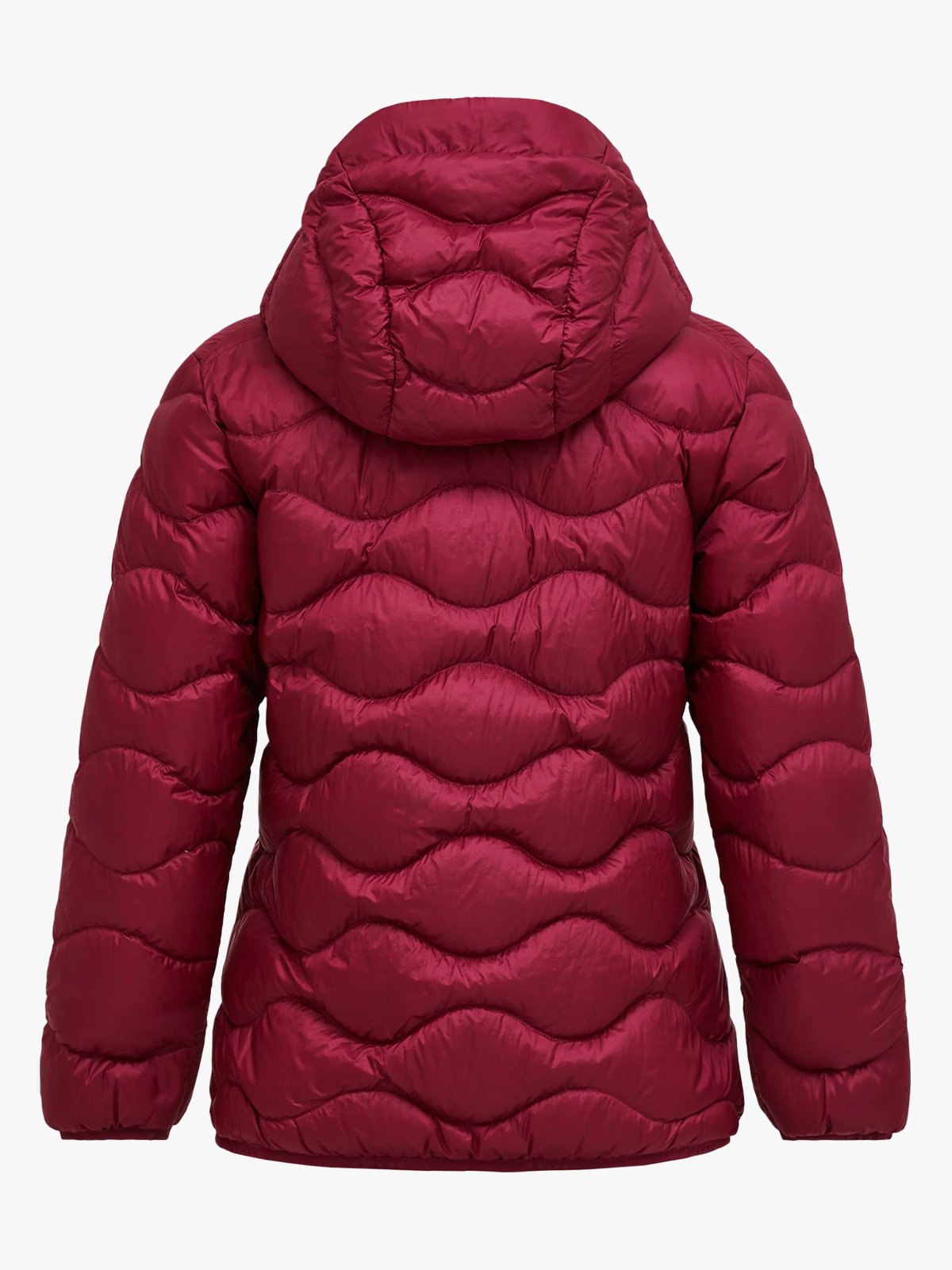 Peak Performance Helium Down Hood Jacket Women Vertical Zenith / Tech Burgundy