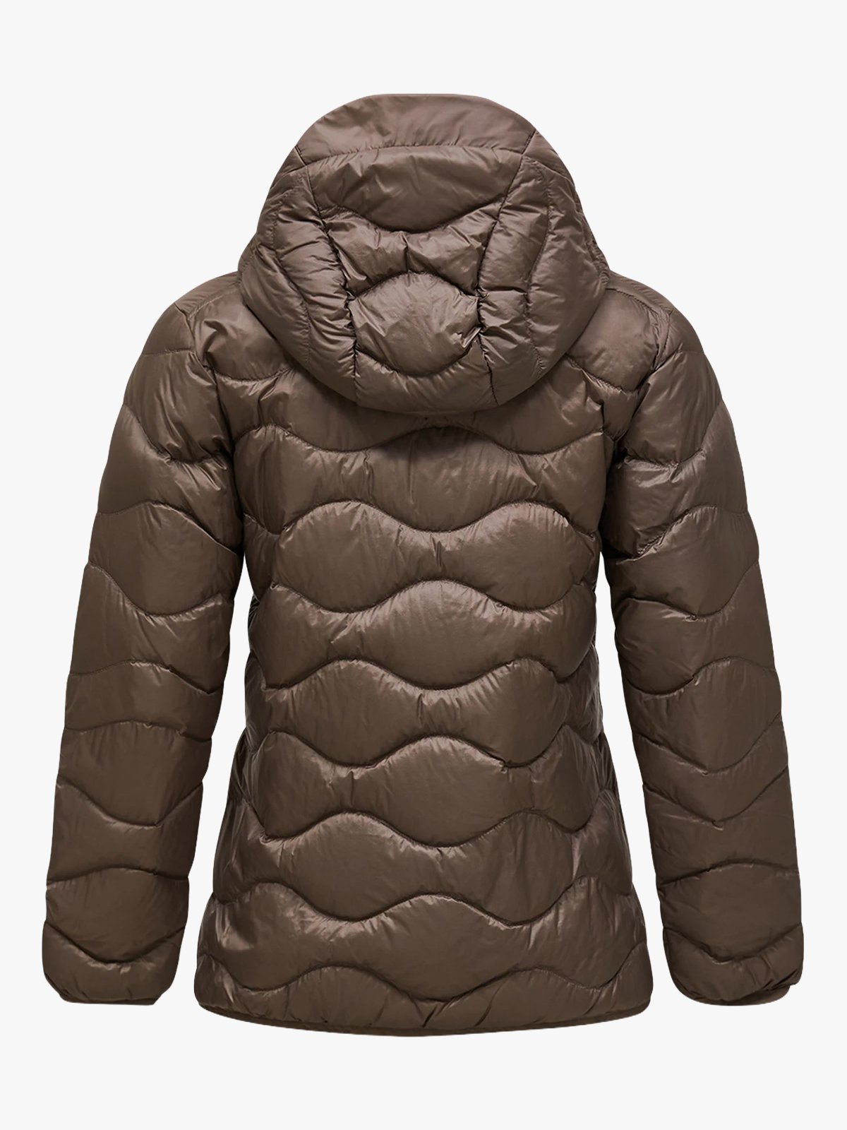 Peak Performance Helium Down Hood Jacket Women Terrain Tan