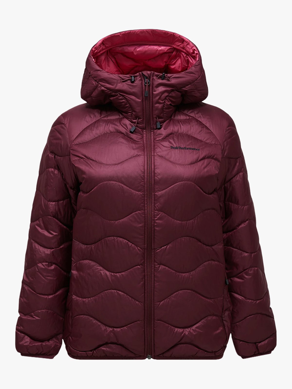 Peak Performance Helium Down Hood Jacket Women Porto / Mountain Blush