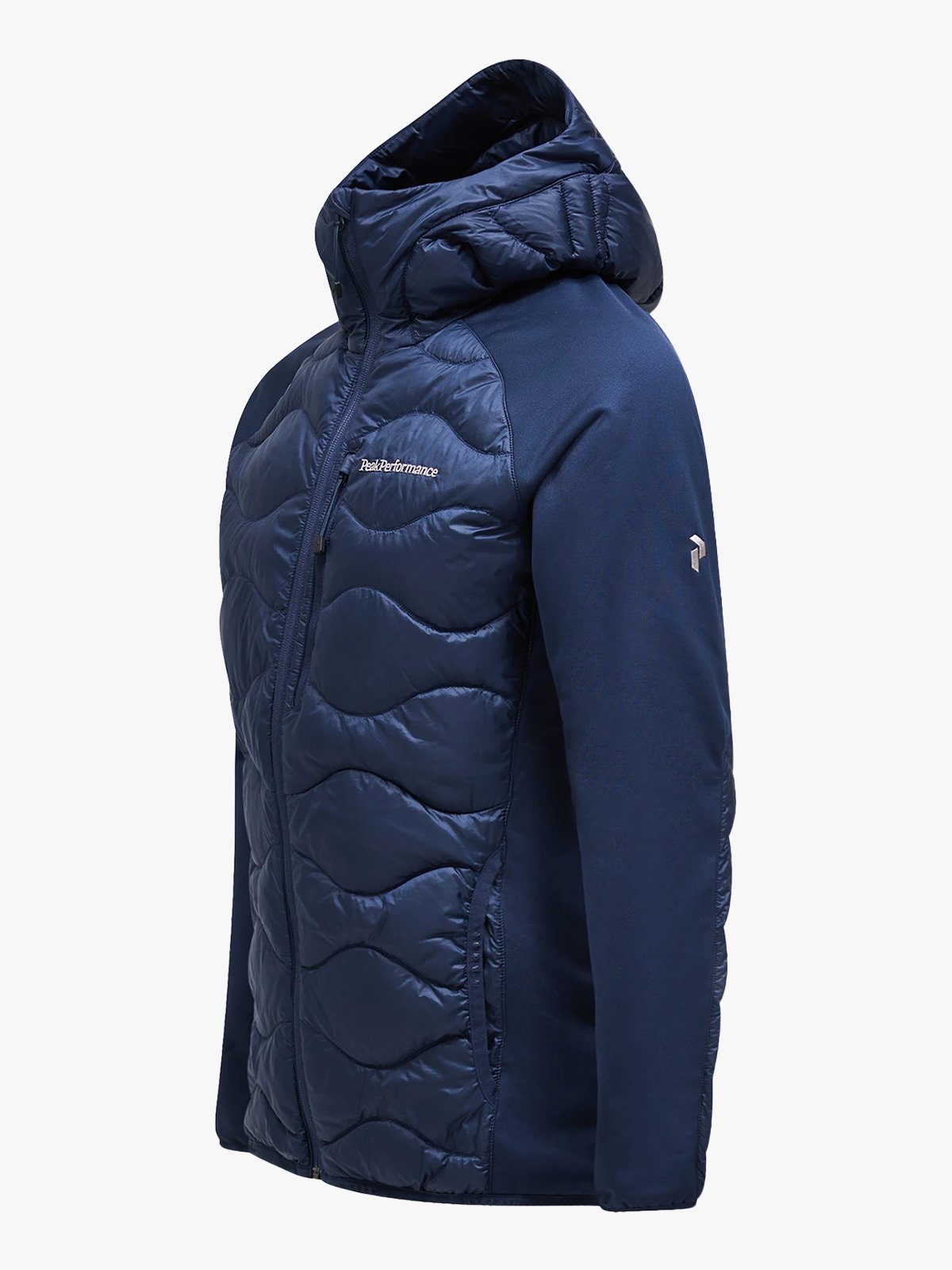 Peak Performance Helium Down Hybrid Hood Men BLUE SHADOW