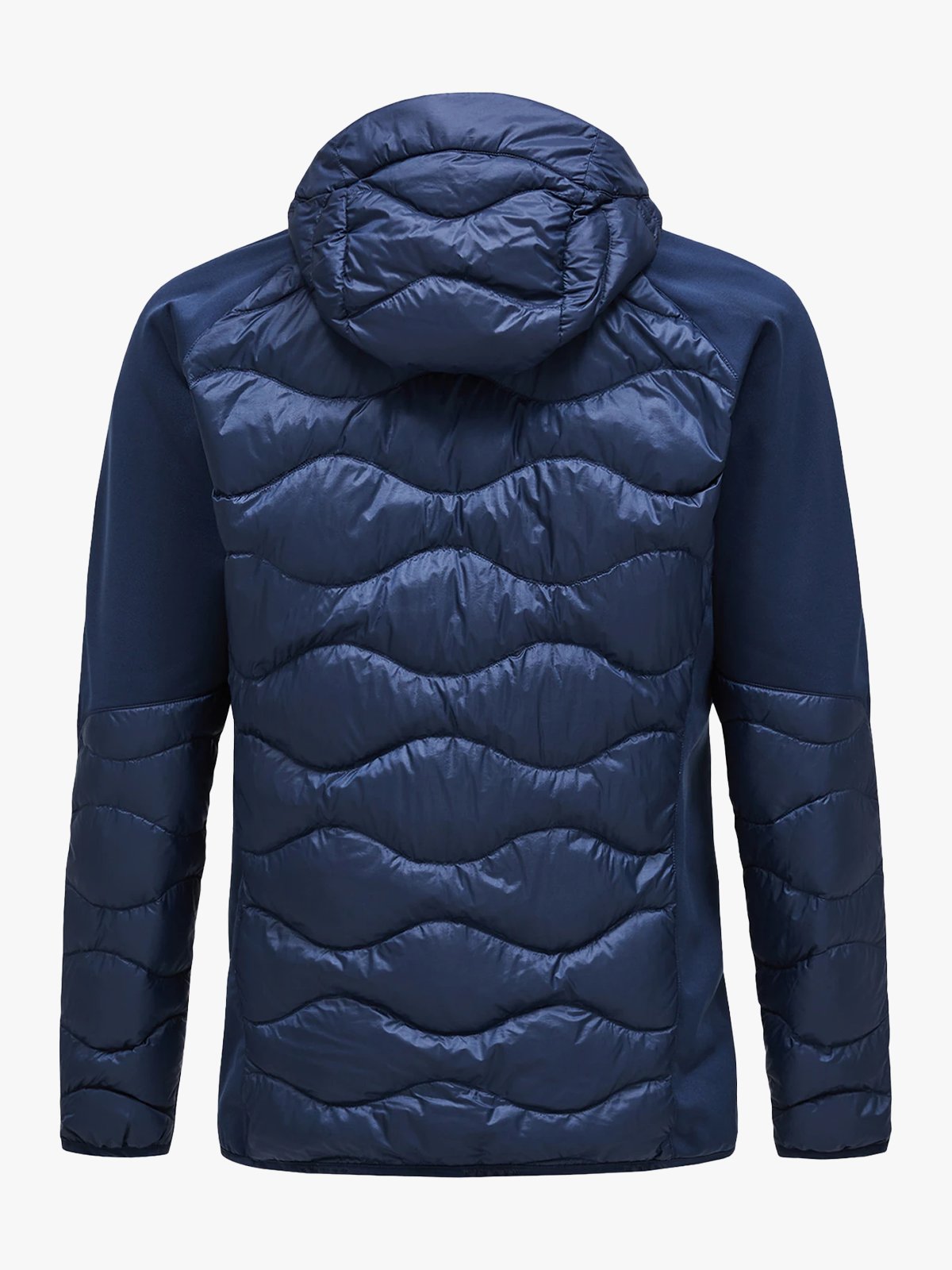 Peak Performance Helium Down Hybrid Hood Men BLUE SHADOW