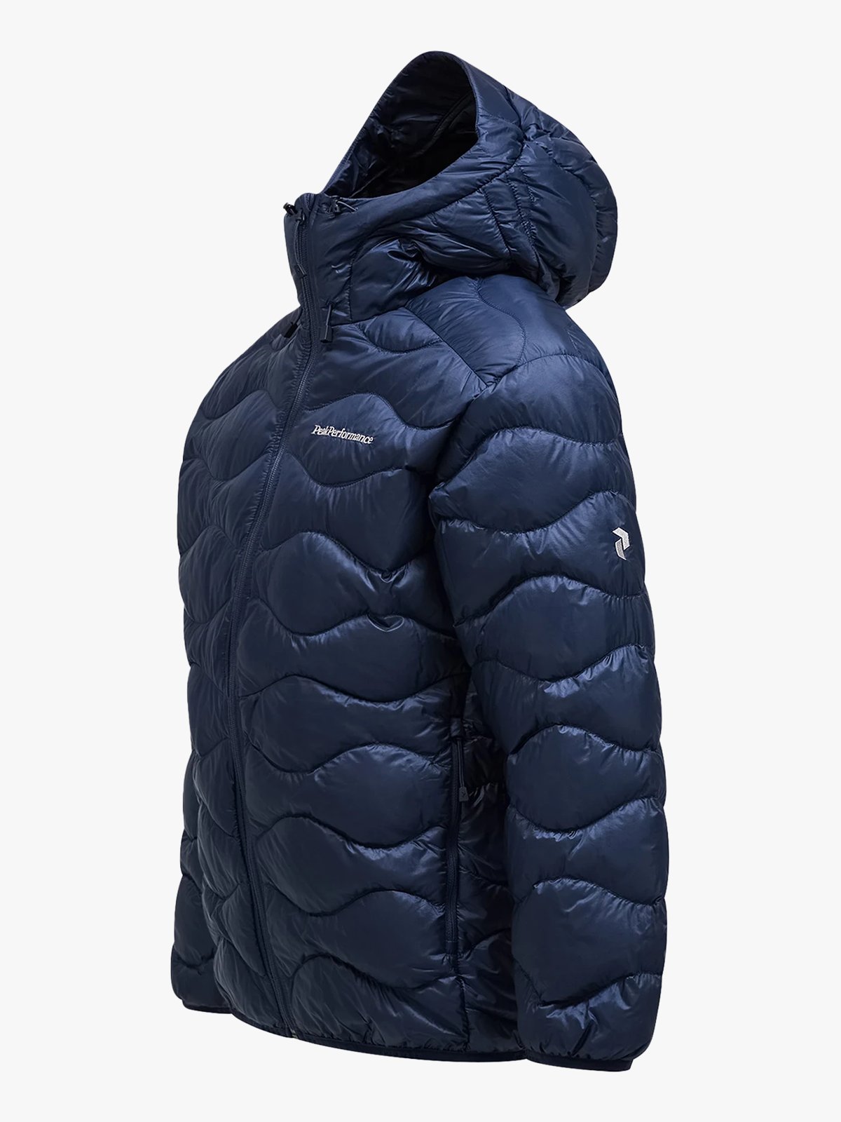 Peak Performance Helium Down Hood Jacket Men BLUE SHADOW