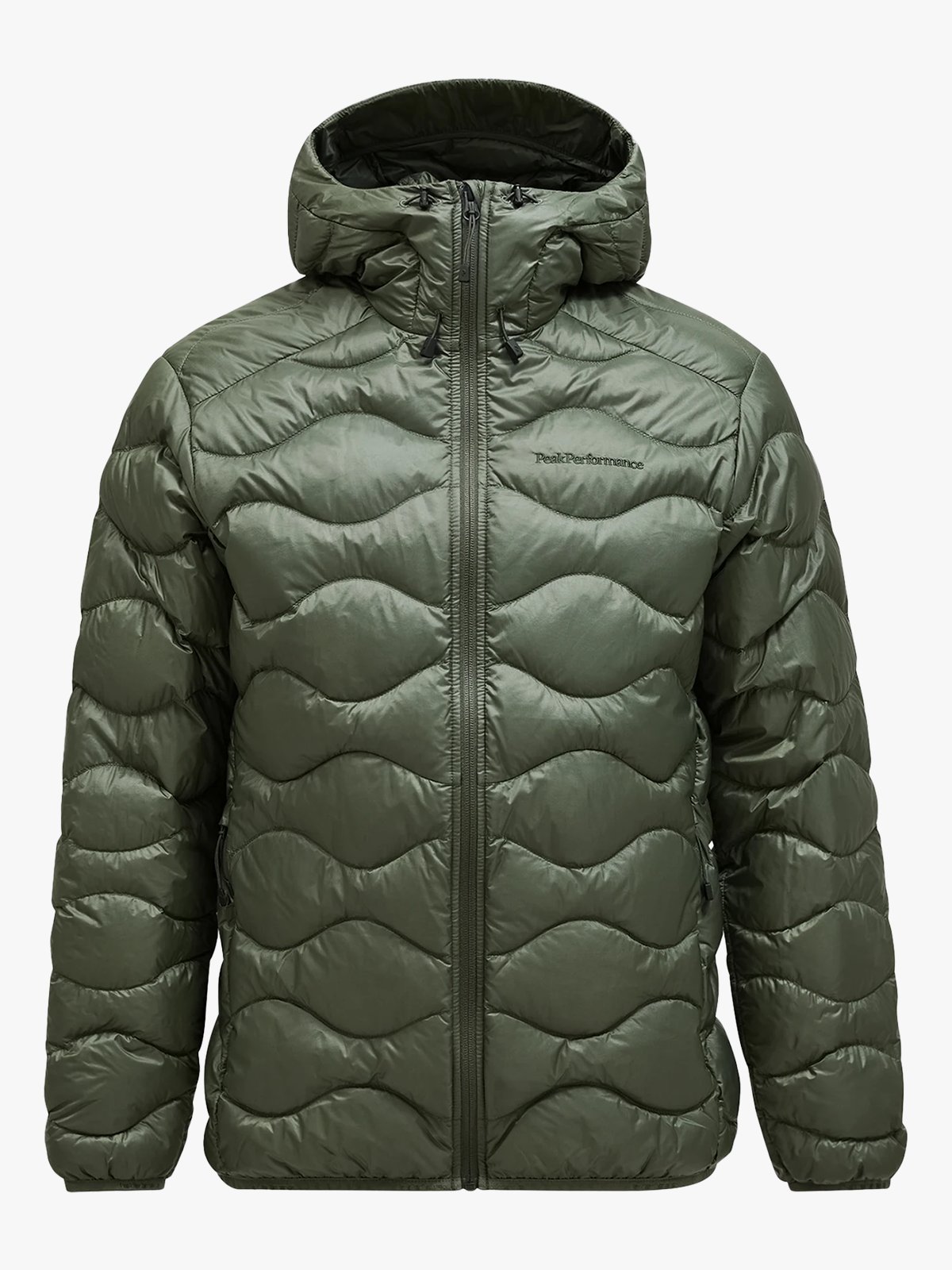 Peak Performance Helium Down Hood Jacket Men PINE NEEDLE