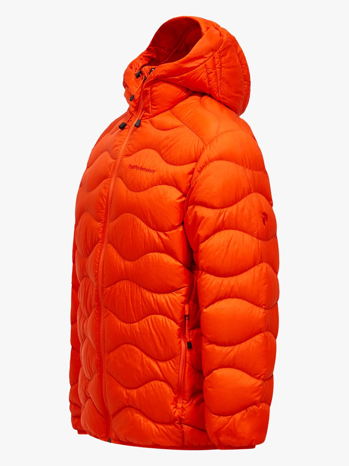 Peak Performance Helium Down Hood Jacket Men Solar Burst