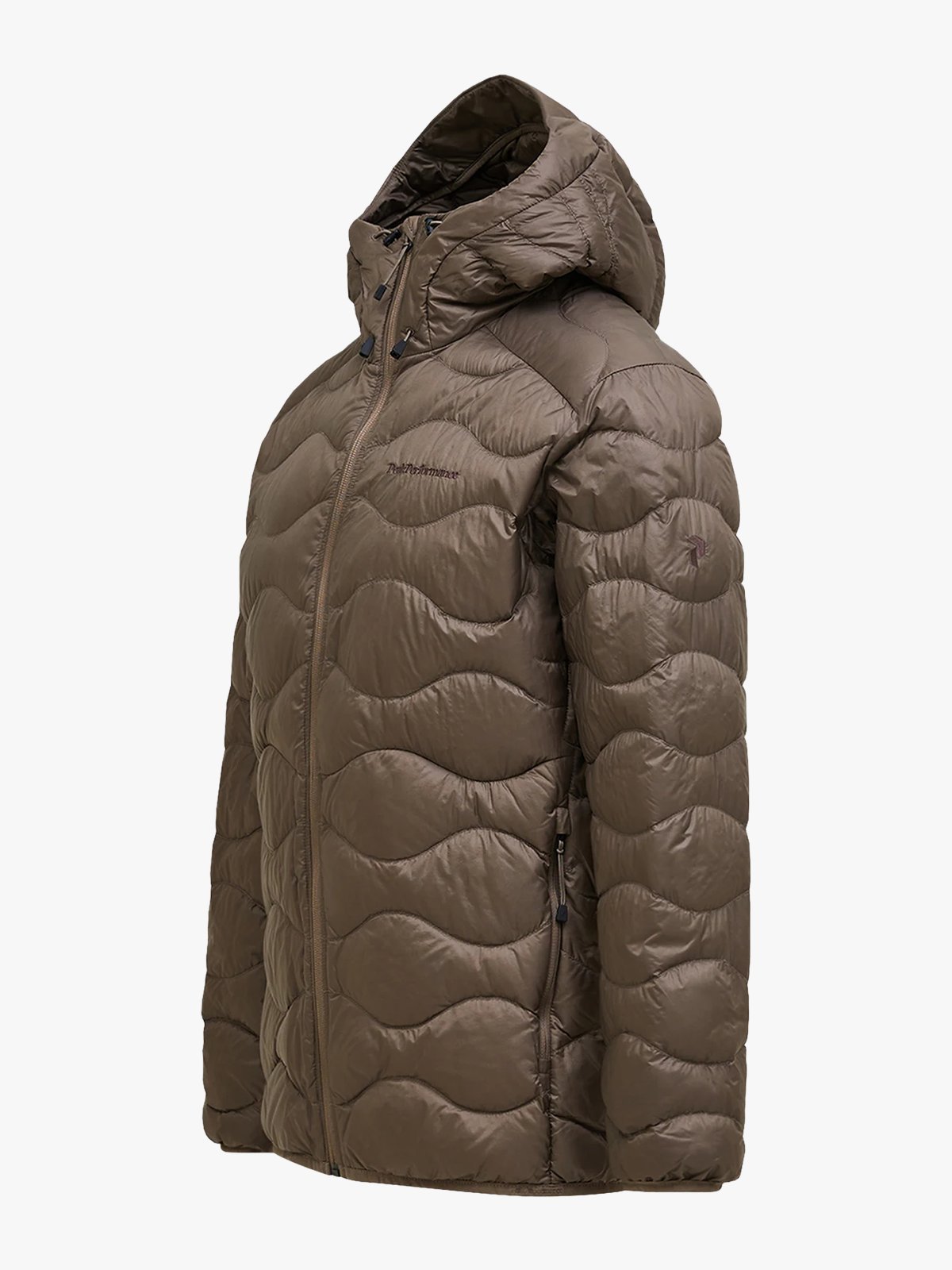 Peak Performance Helium Down Hood Jacket Men Terrain Tan