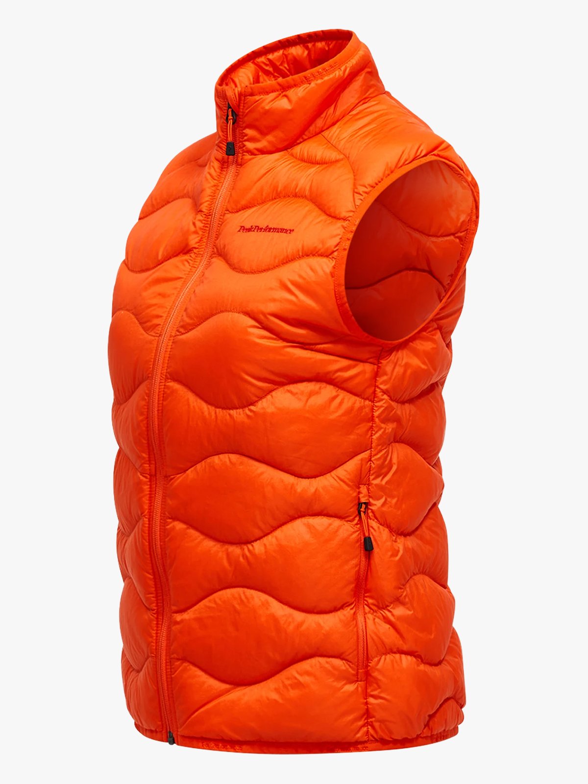 Peak Performance Helium Down Vest Women Solar Burst