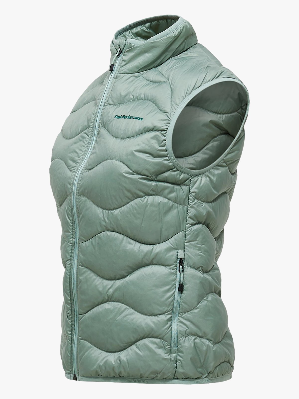 Peak Performance Helium Down Vest Women Green Valley