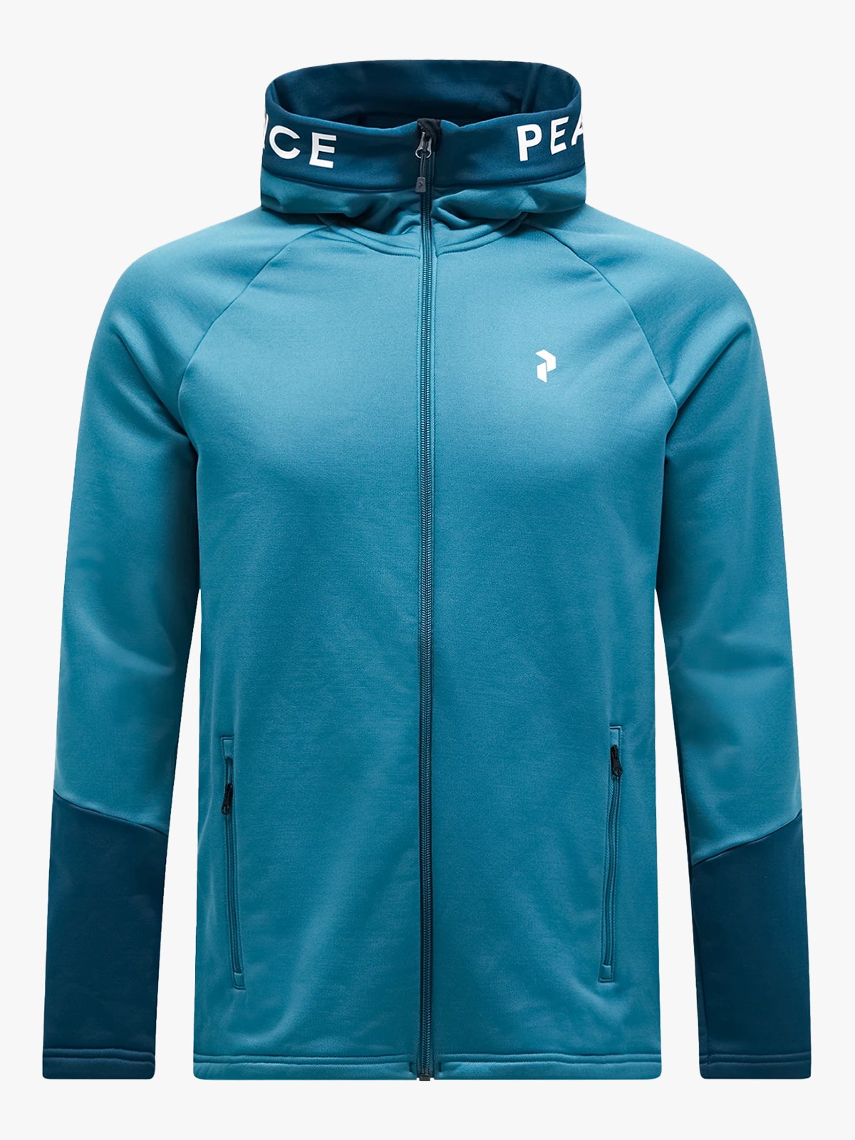 Peak Performance Rider Zip Hood Hydro Fresh / Infinity Teel