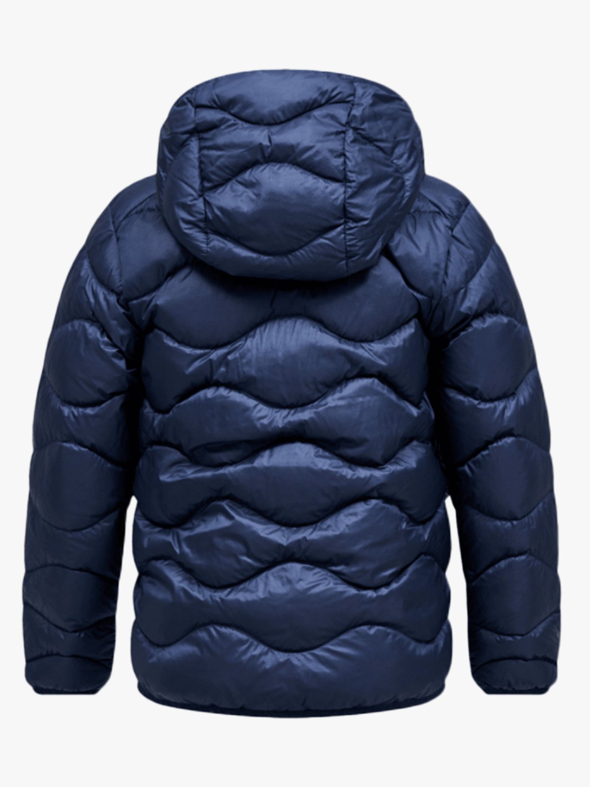 Peak Performance Junior Helium Down Hood Jacket Blue Shadow