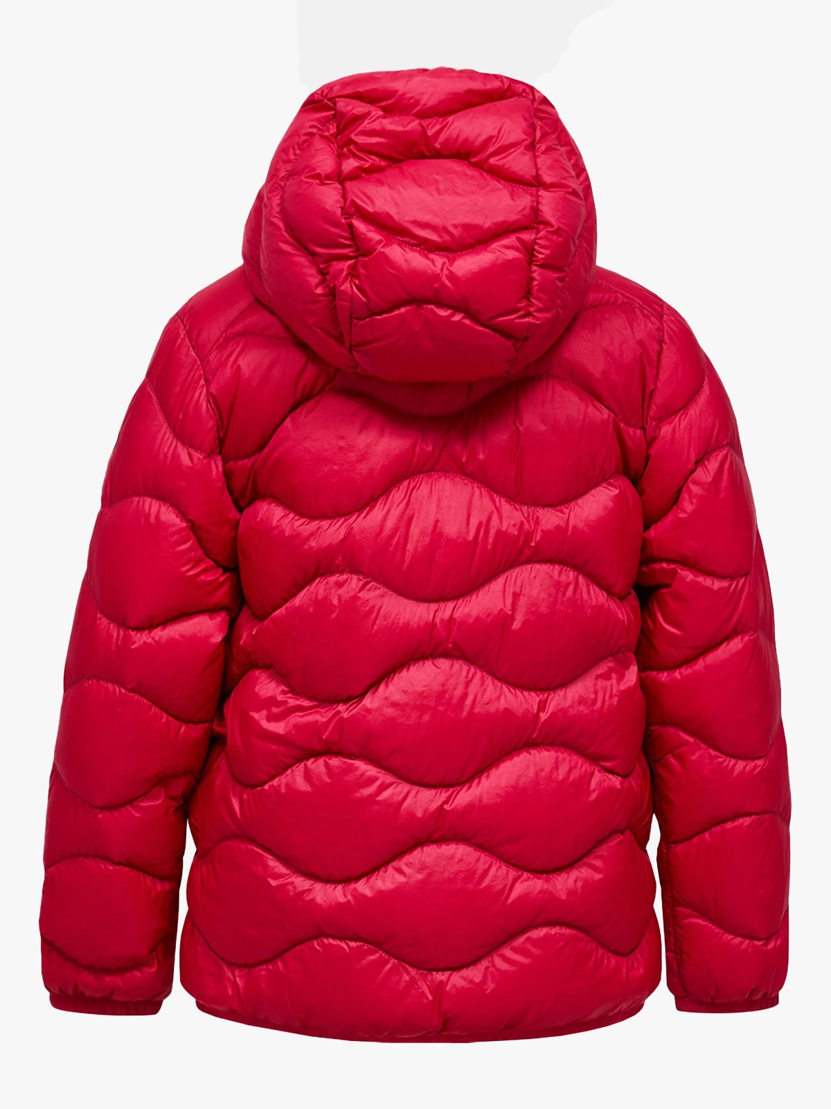 Peak Performance Junior Helium Down Hood Jacket Tech Burgundy / Vertical Zenith