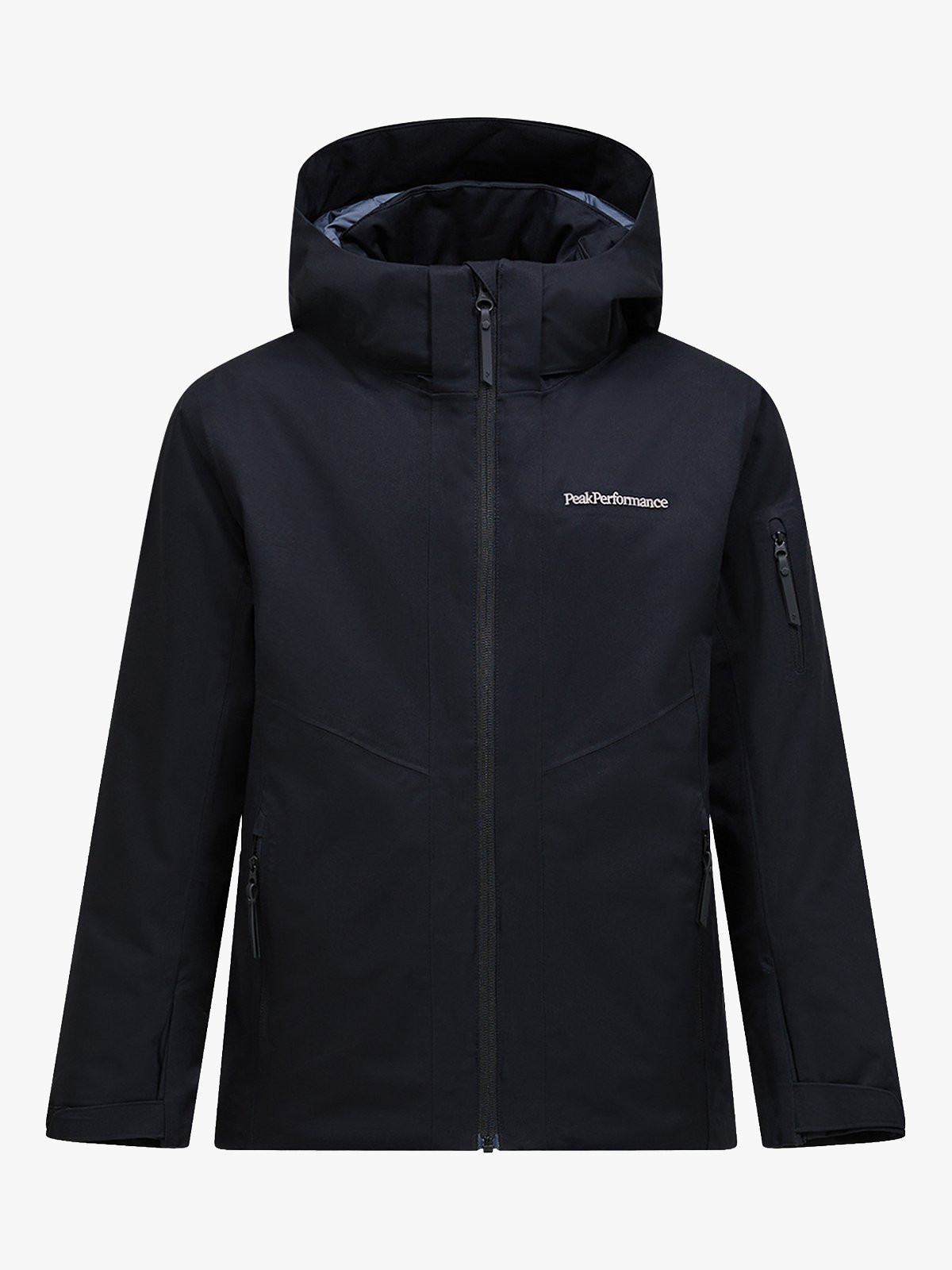Peak Performance Junior Maroon Insulated Shell Jacket Sort