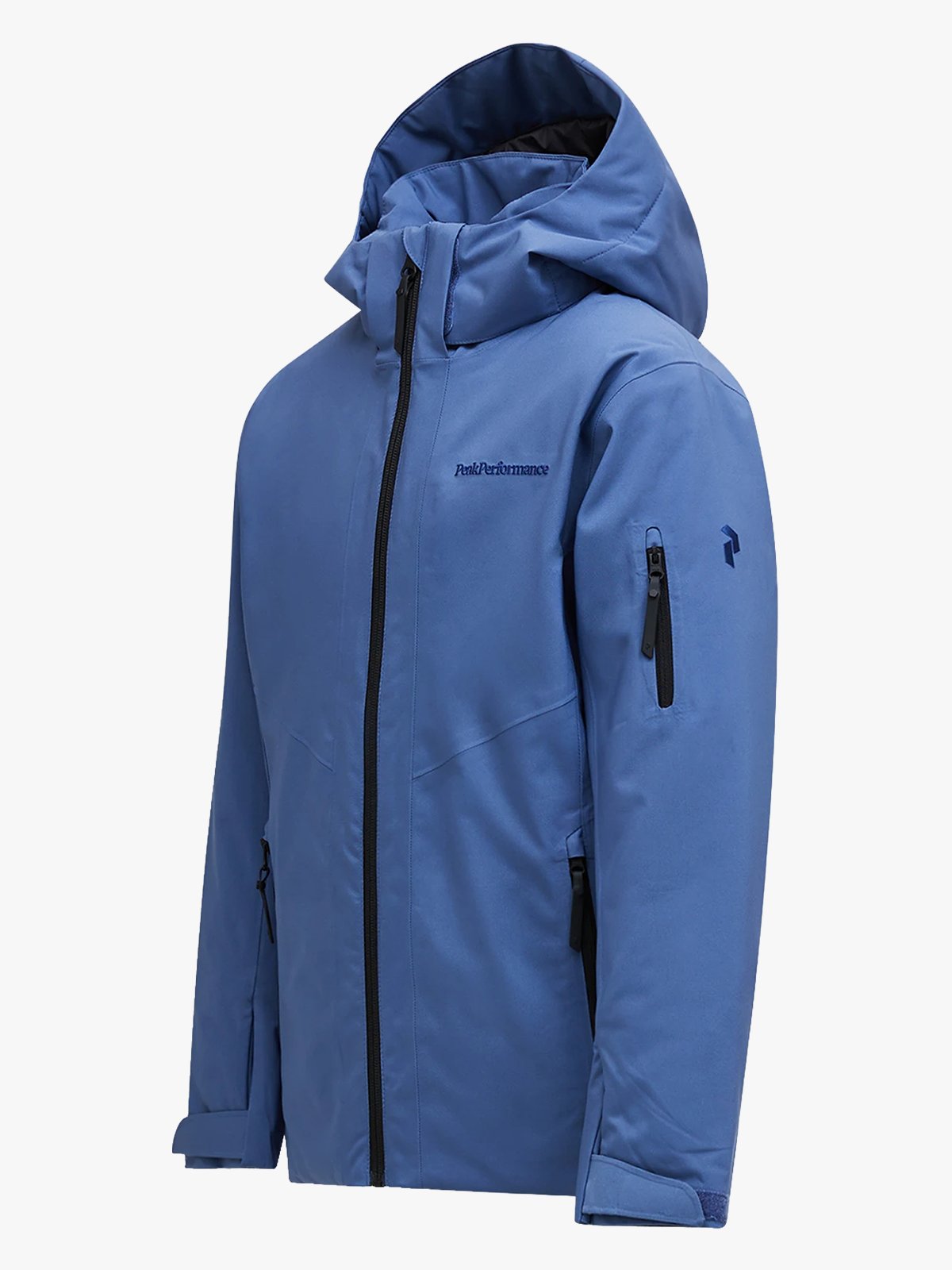 Peak Performance Junior Maroon Insulated Shell Jacket Summit Sky
