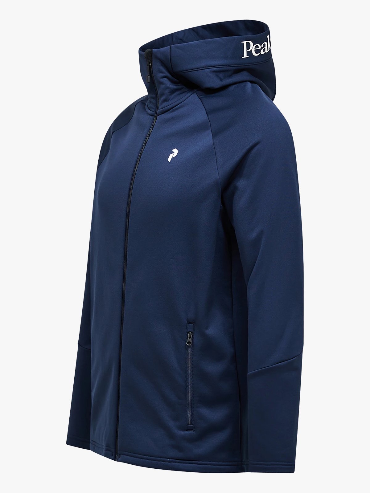 Peak Performance Rider Essentials Zip Hood Blue Shadow