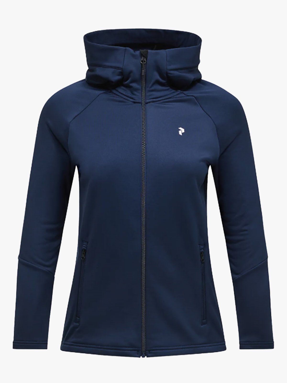 Peak Performance Rider Essentials Zip Hood Blue Shadow