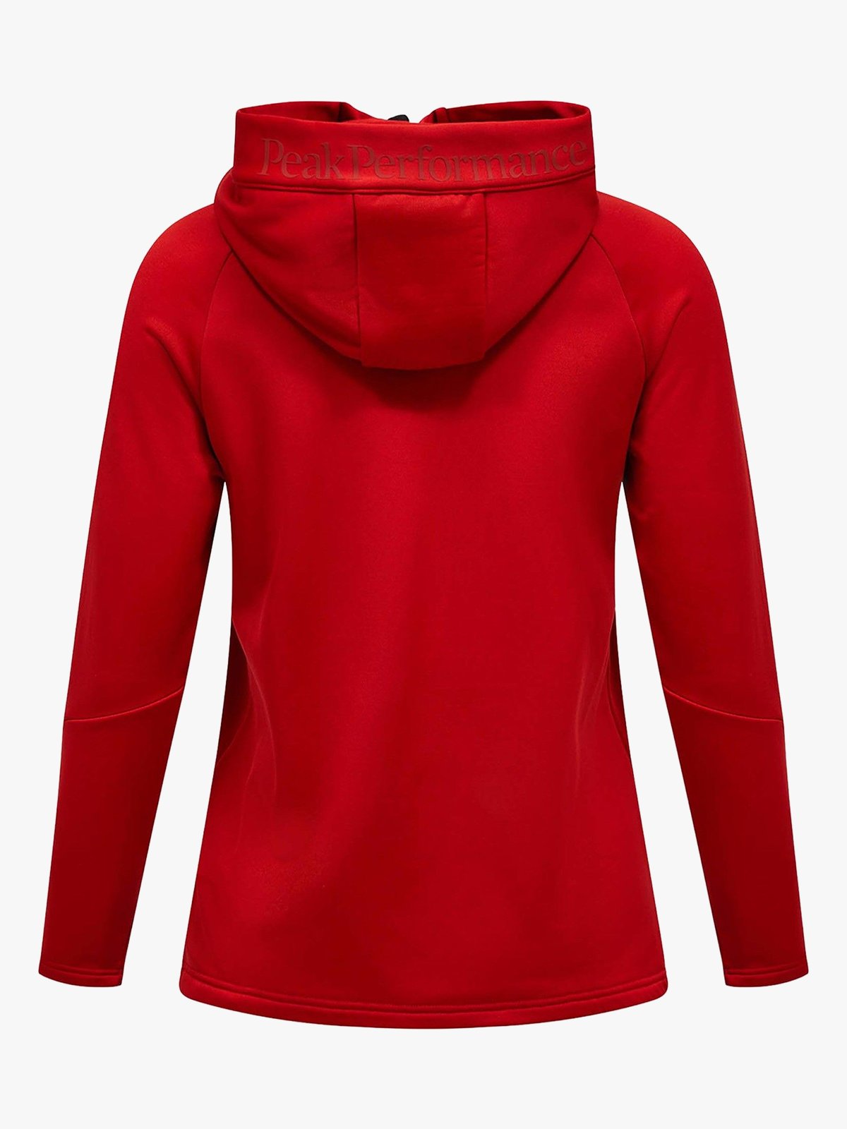 Peak Performance Rider Essentials Zip Hood Red Pompeian