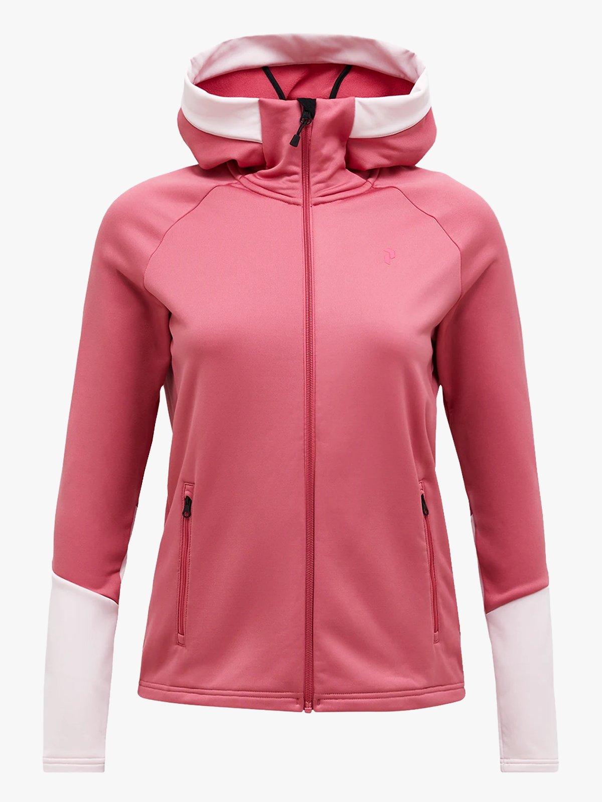 Peak Performance Rider Essentials Zip Hood Mountain Blush