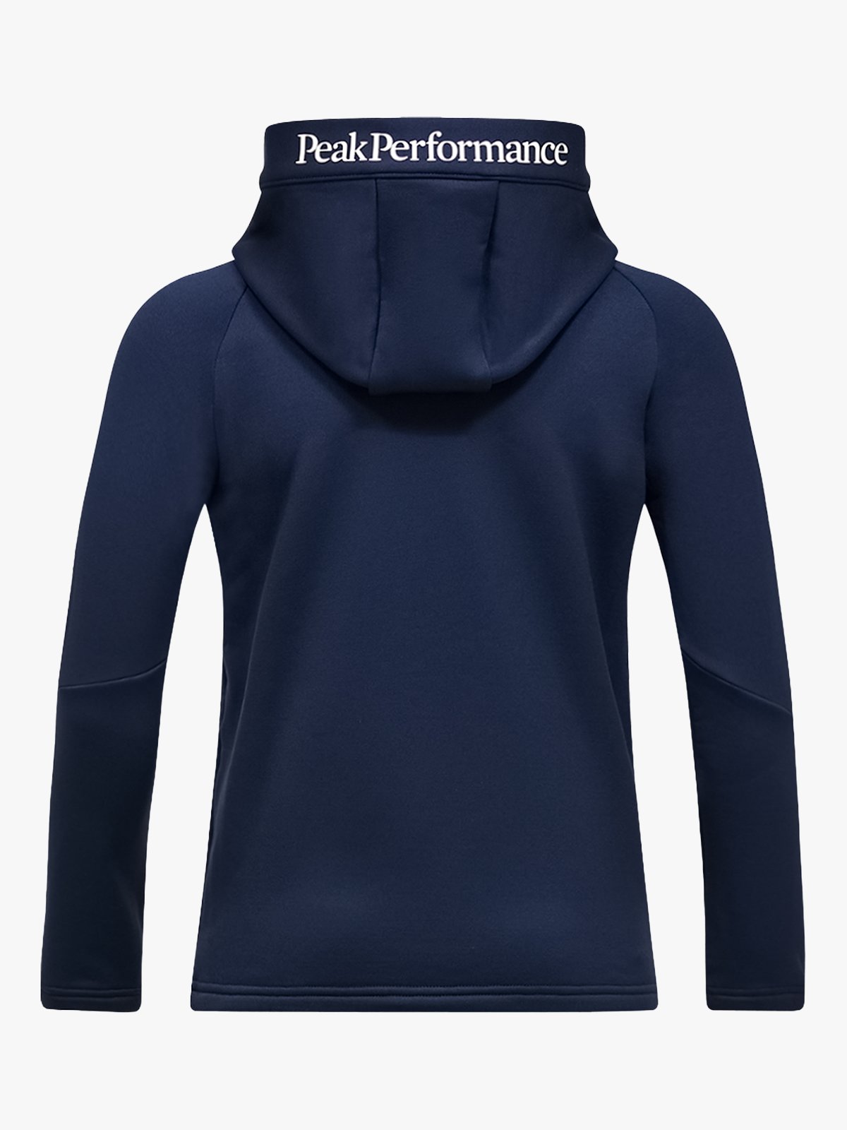 Peak Performance Junior Rider Essentials Zip Hood Blue Shadow