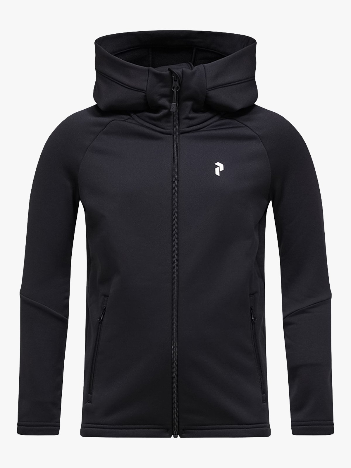 Peak Performance Junior Rider Essentials Zip Hood Black