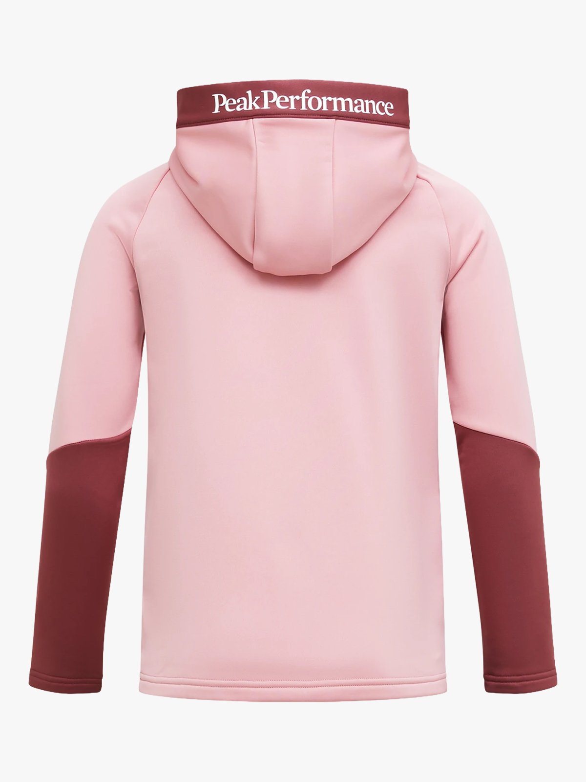 Peak Performance Junior Rider Essentials Zip Hood Wild Blush / Wild Rouge