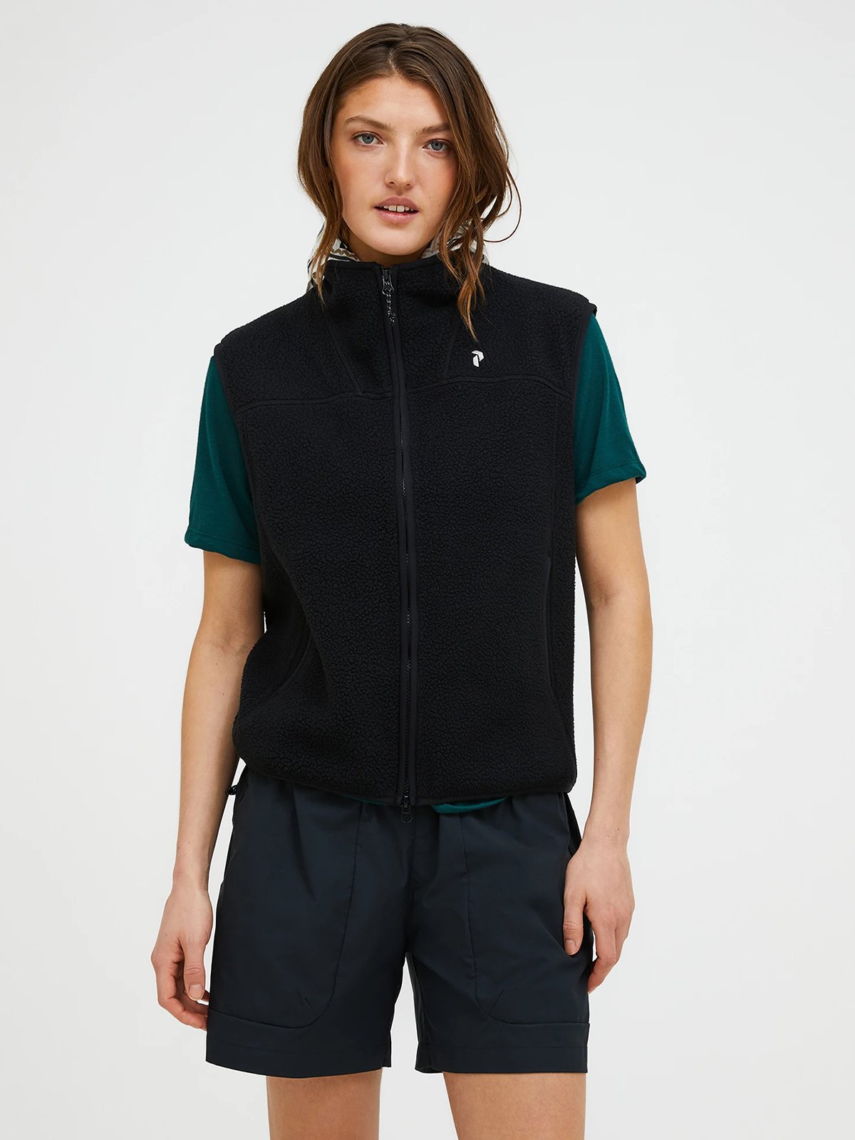 Peak Performance NatureRush Pile Vest Women Black
