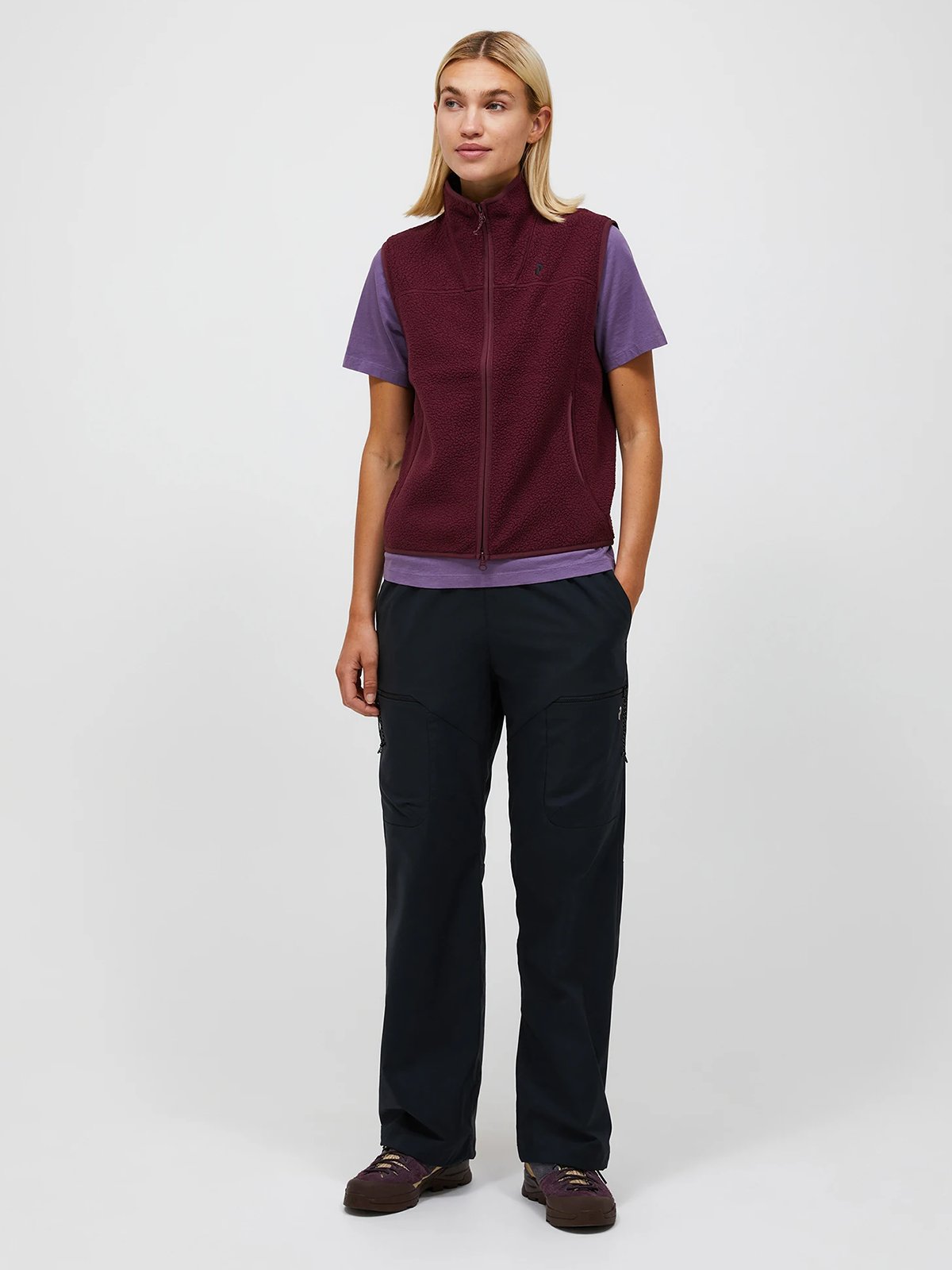 Peak Performance NatureRush Pile Vest Women Porto