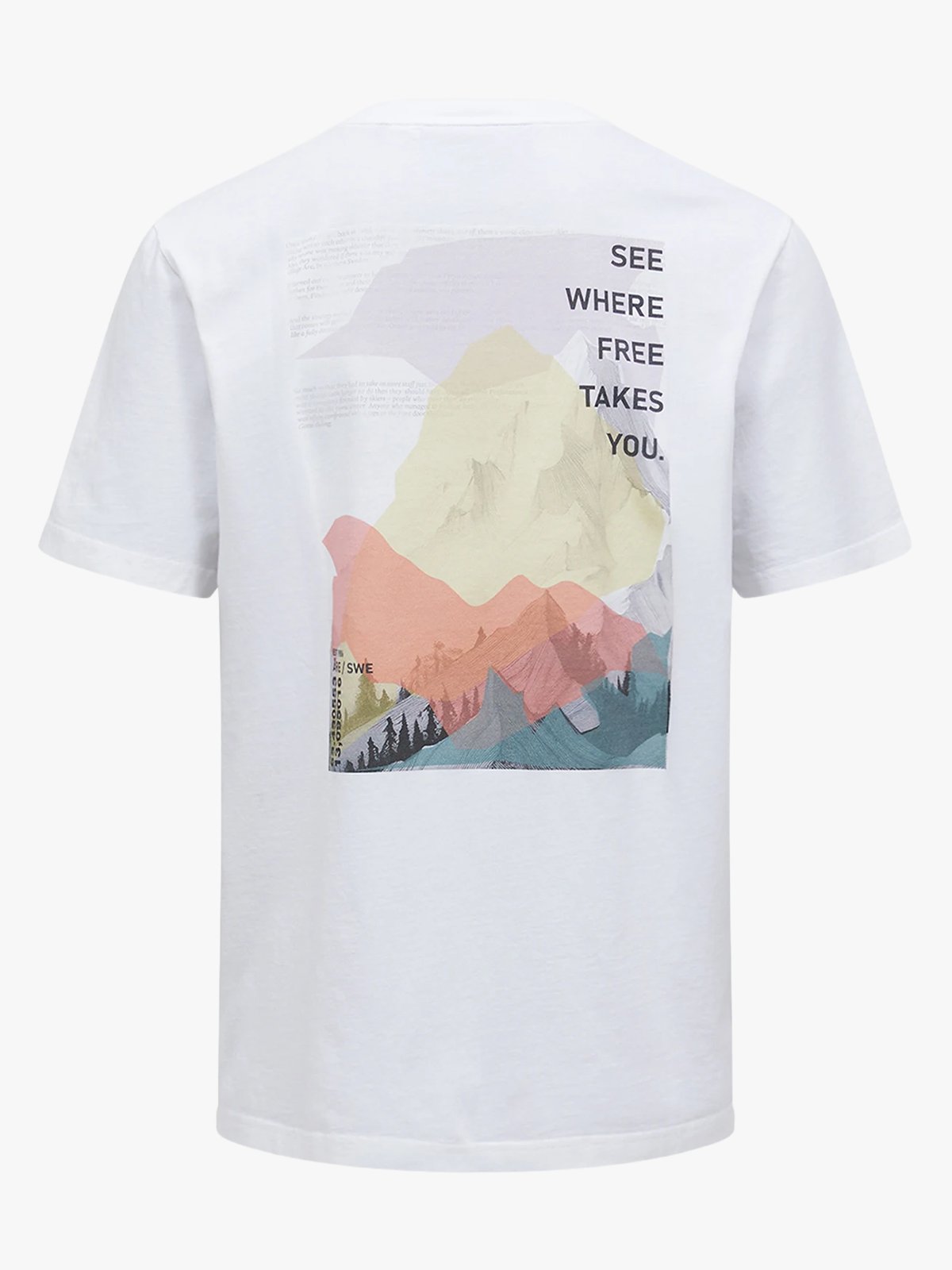 Peak Performance Original Graphic Tee Men White