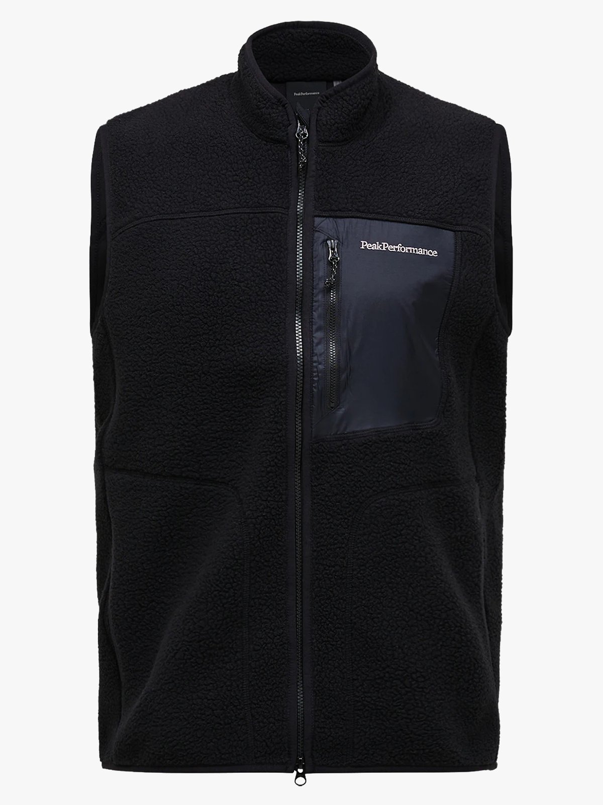 Peak Performance NatureRush Pile Vest Men Black