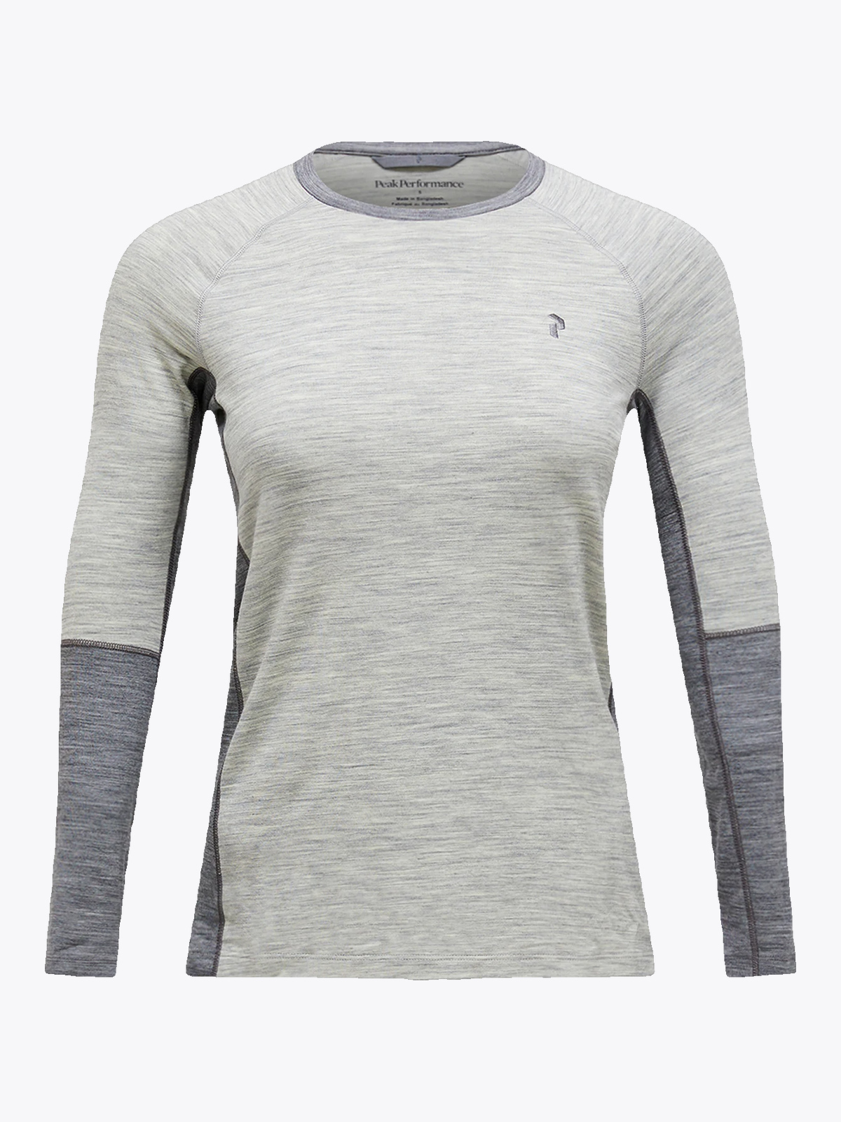 Peak Performance W Magic Crew Grey Melange