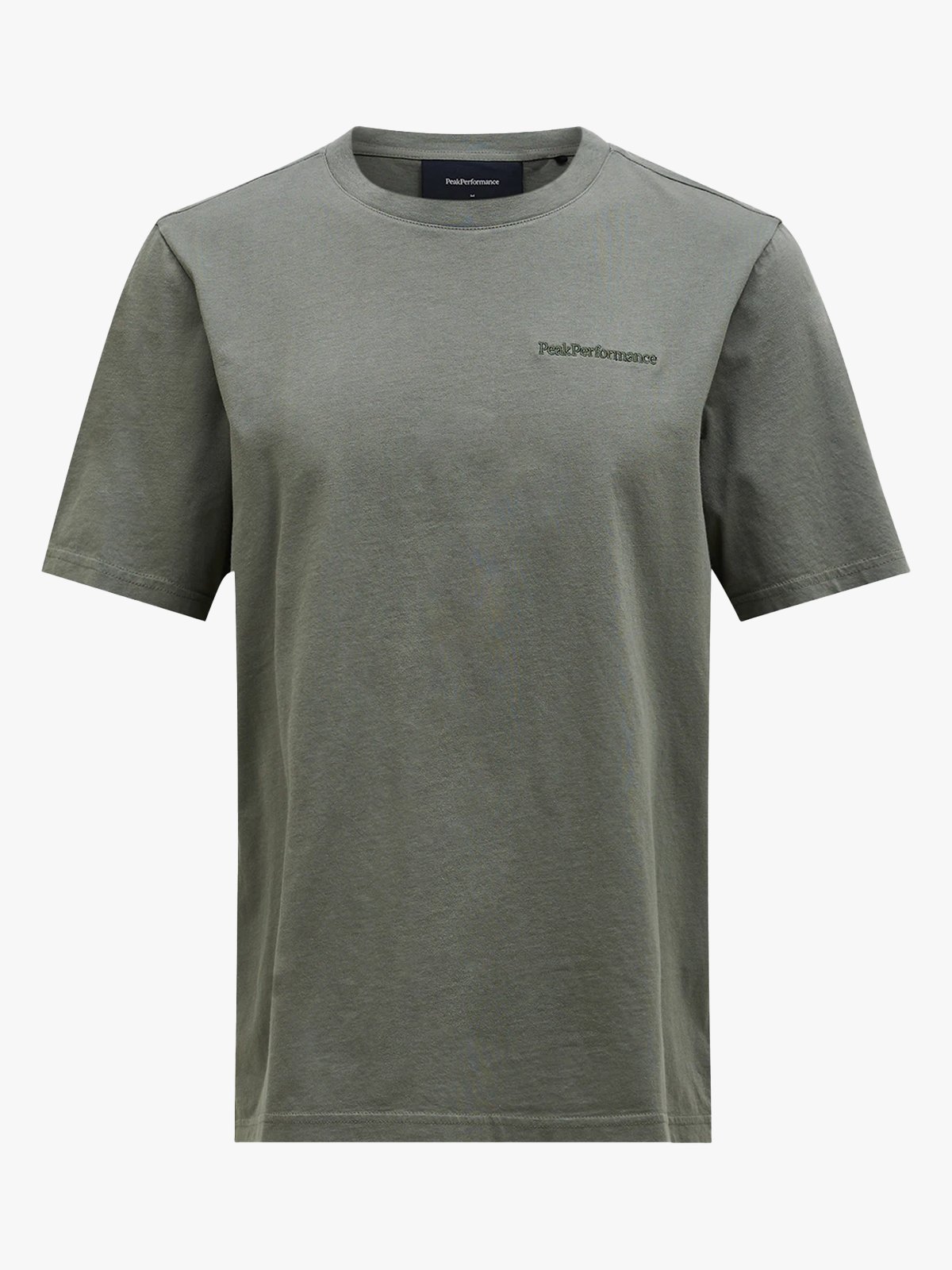 Peak Performance Original Small Logo Tee Men Pine Needle