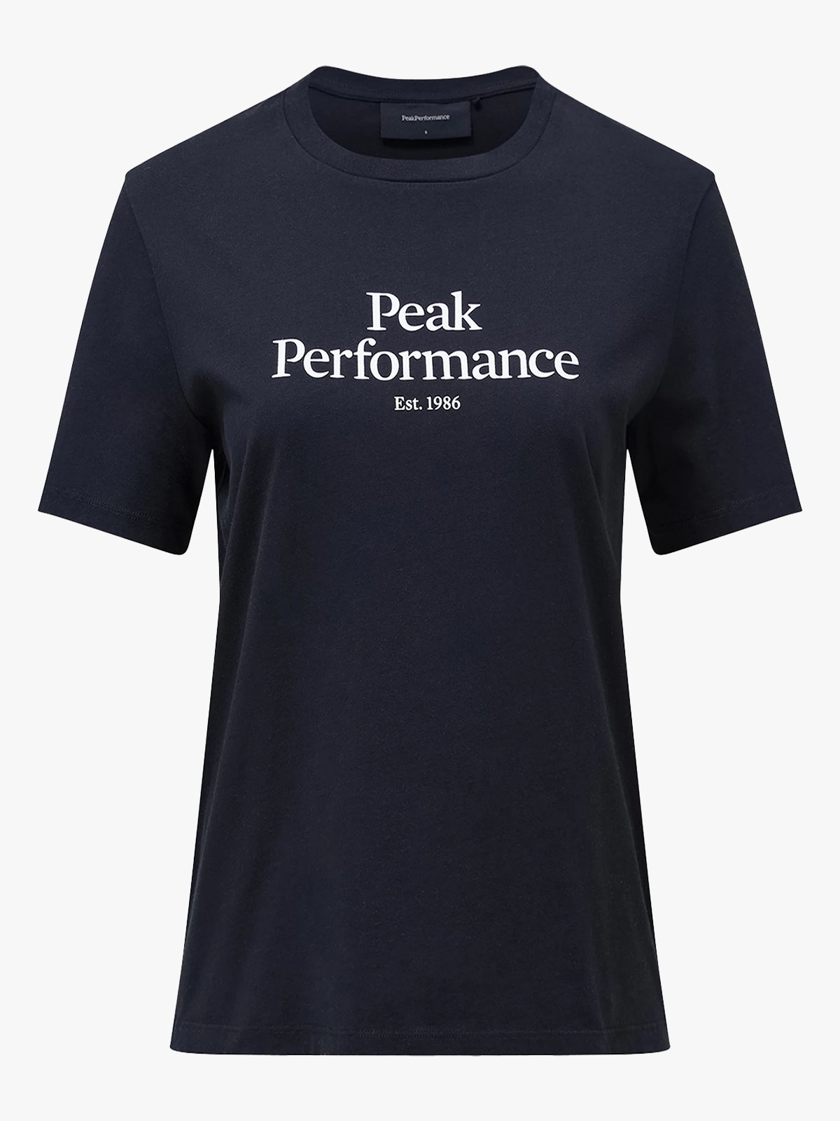 Peak Performance Original Tee Women Black / Offwhite