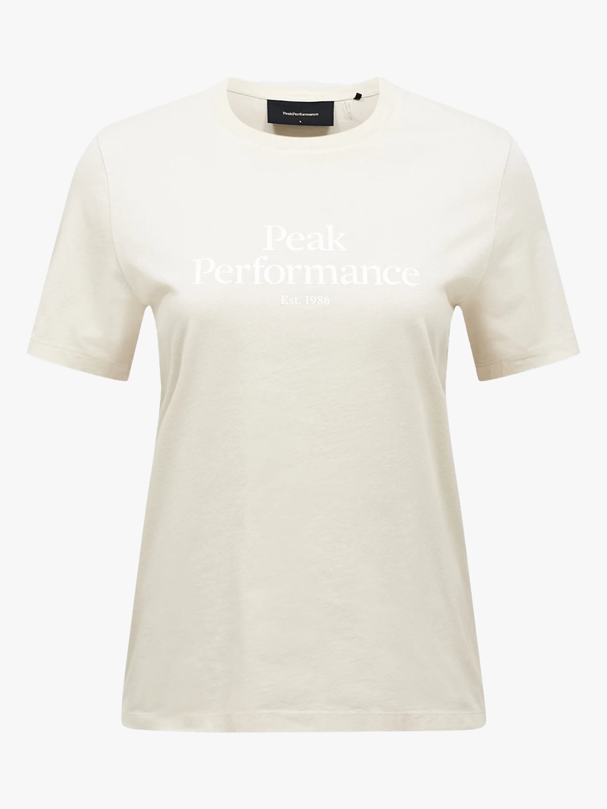 Peak Performance Original Tee Women Sand Fog / Offwhite