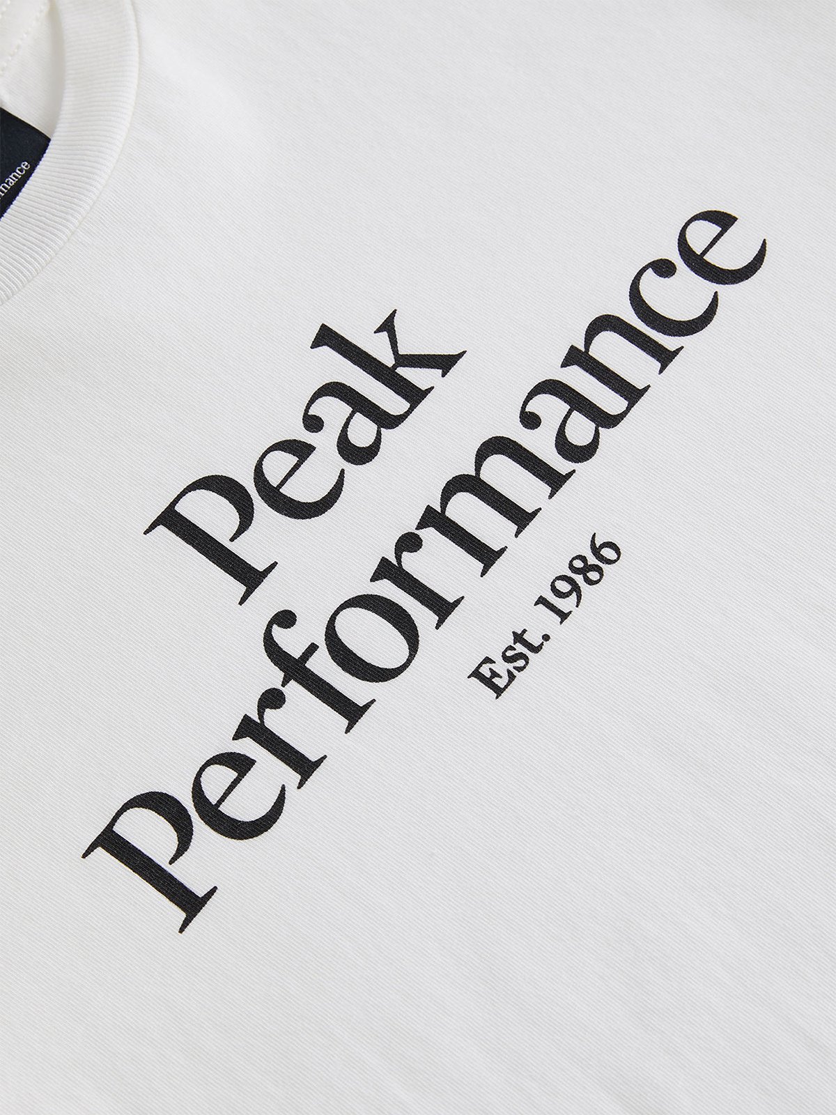 Peak Performance Junior Original Tee Hvit