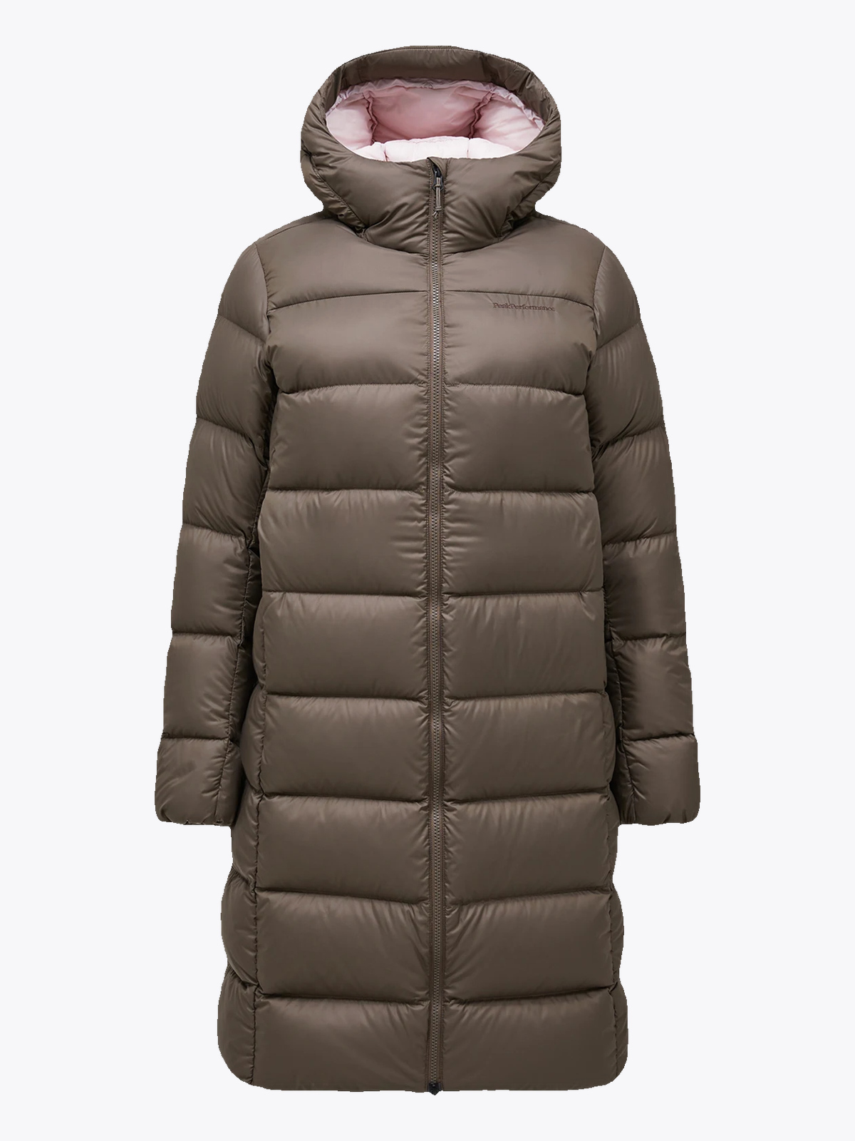 Peak Performance W Frost Down Coat Terrain Tan