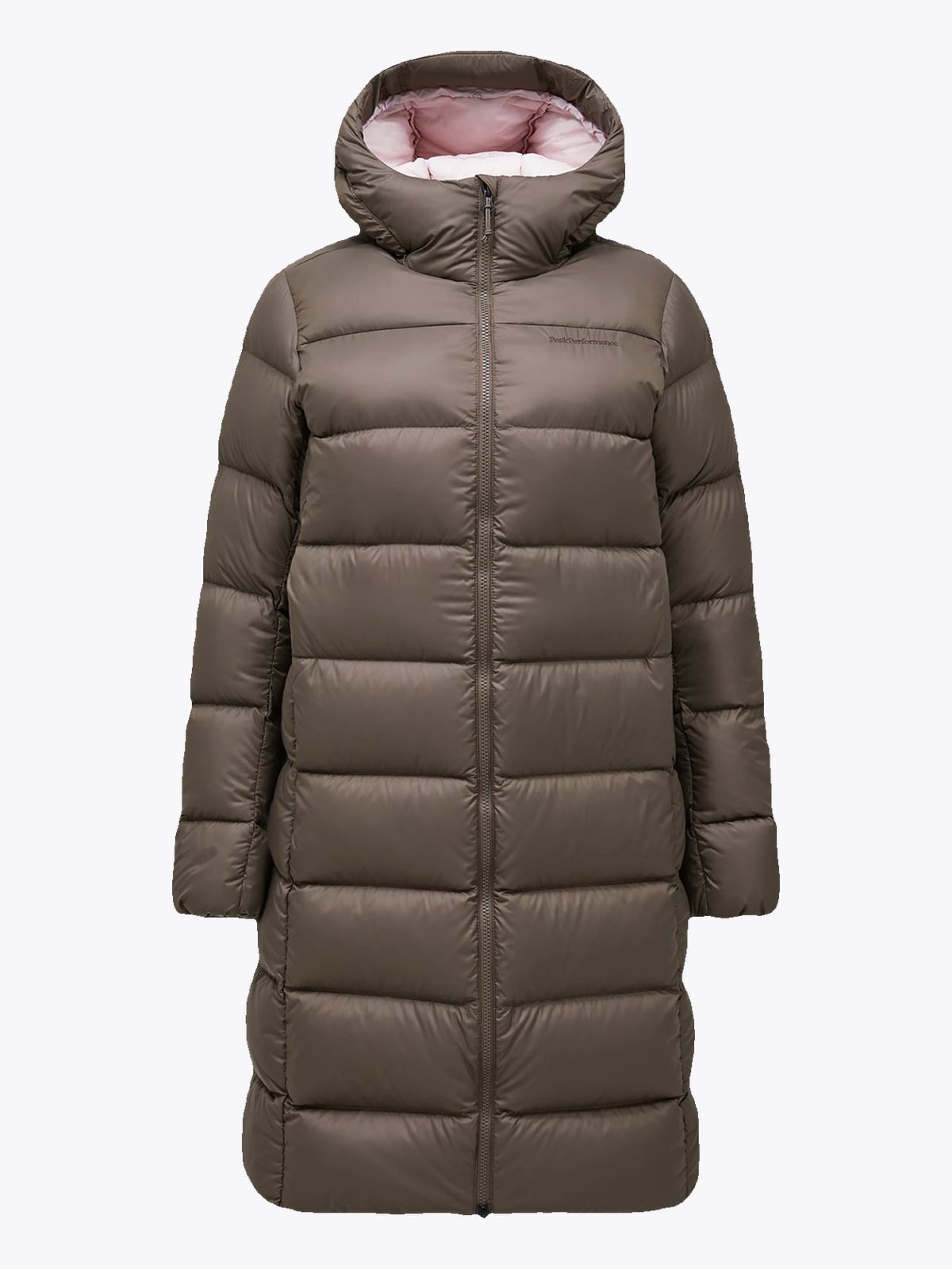 Peak Performance W Frost Down Coat Terrain Tan